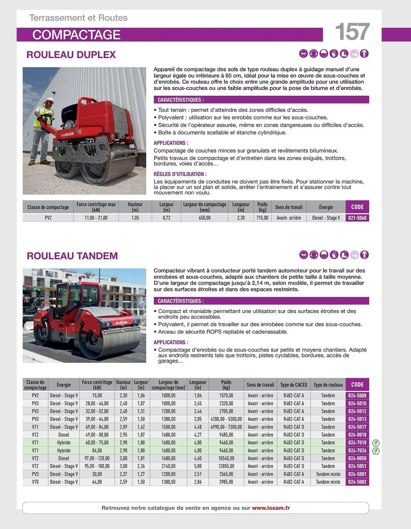 Catalogue Loxam du 16 avril au 31 décembre 2026 - Catalogue page 159