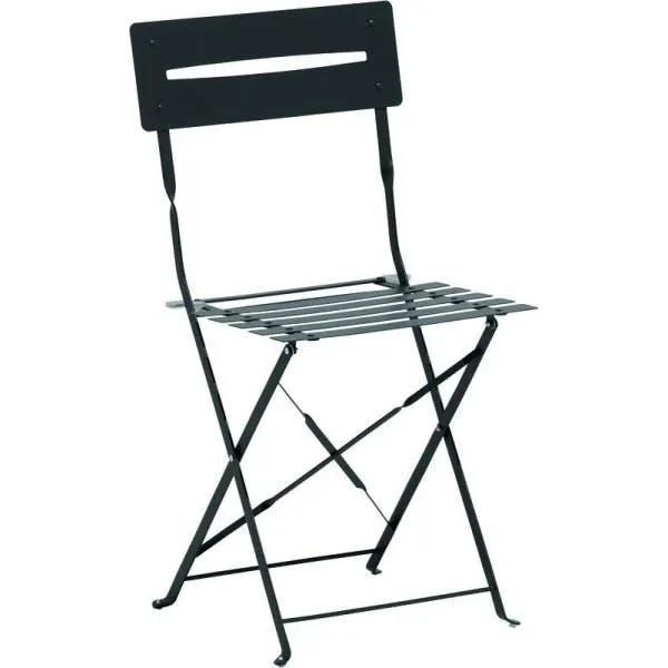 Chaise Pliable Rio Gris Anthracite