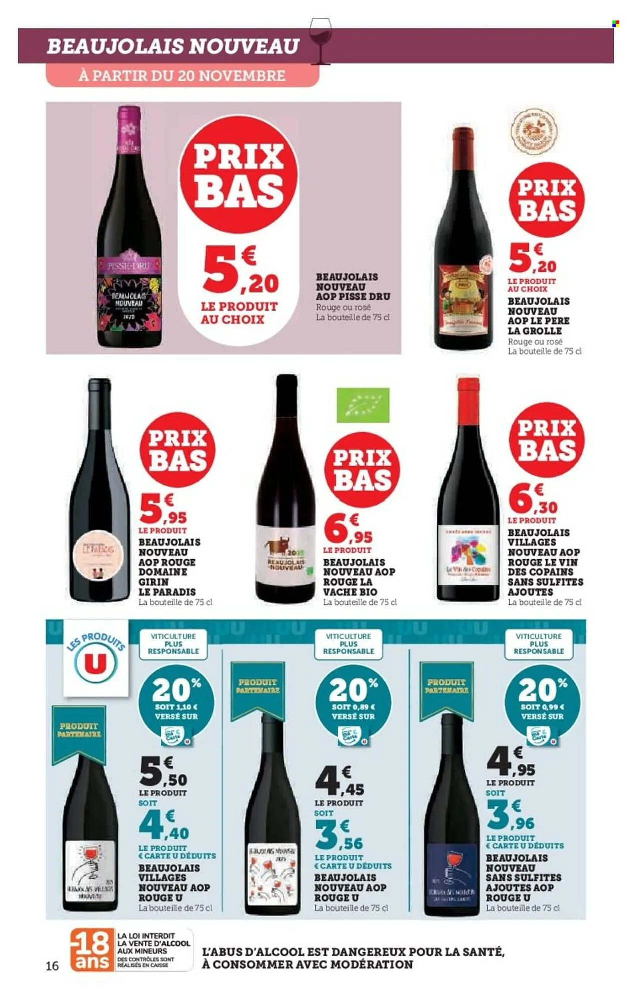 Catalogue Super U du 18 novembre au 30 novembre 2025 - Catalogue page 16