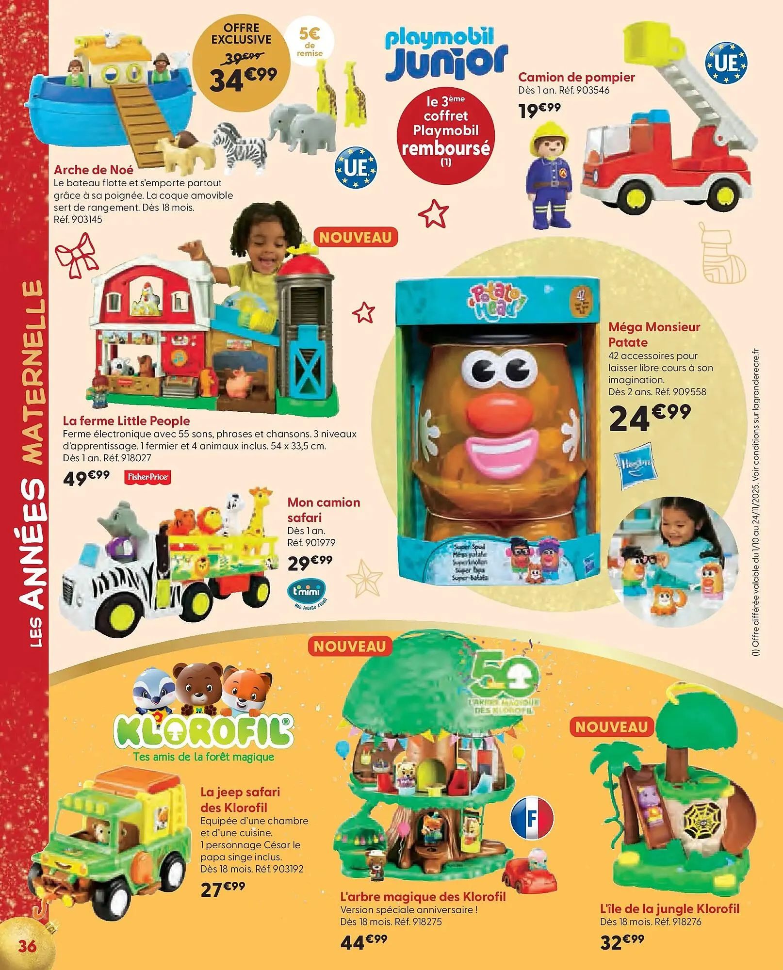 Catalogue La Grande Récré du 15 octobre au 2 décembre 2025 - Catalogue page 36