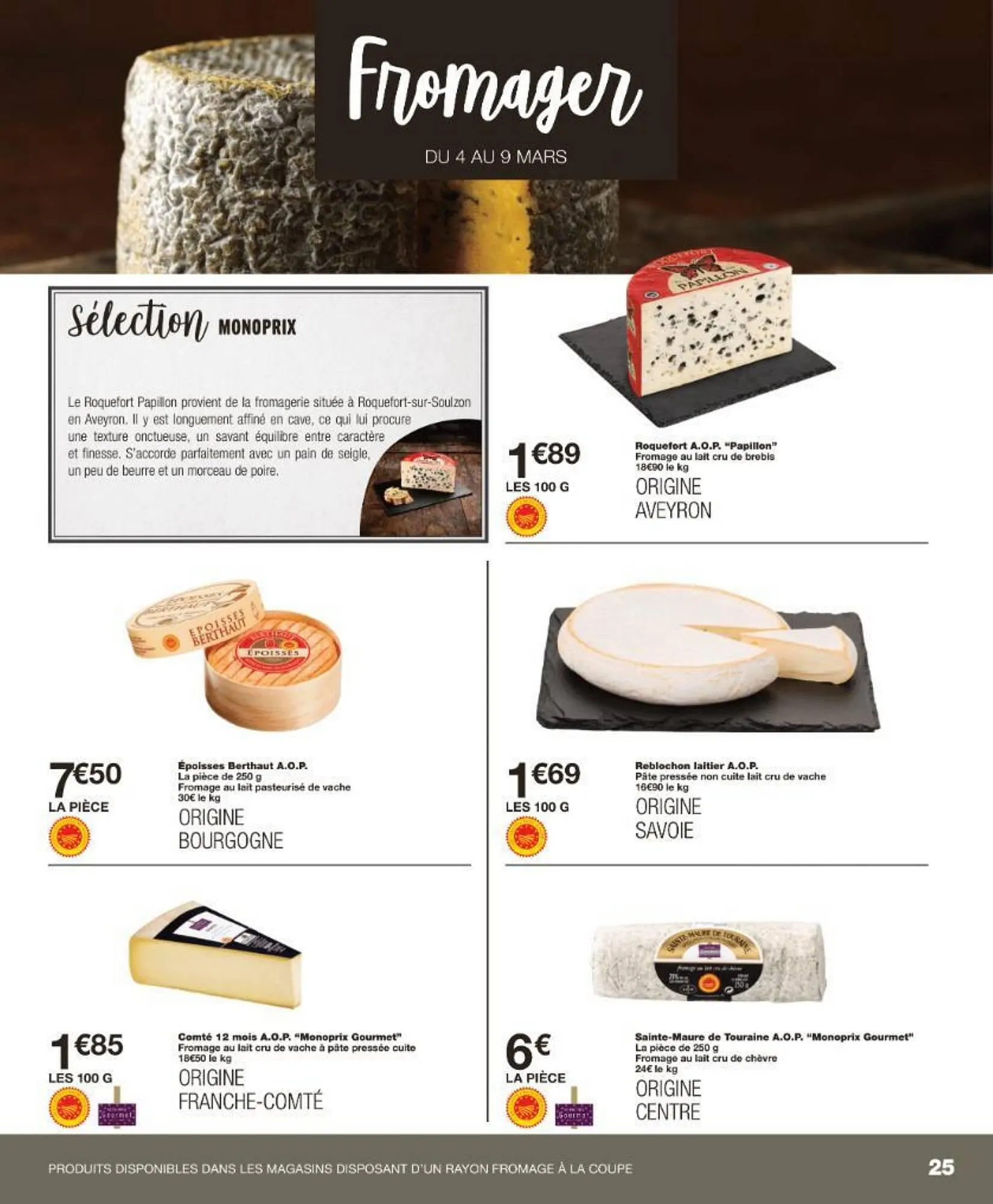 Catalogue Monoprix du 4 mars au 23 mars 2025 - Catalogue page 25