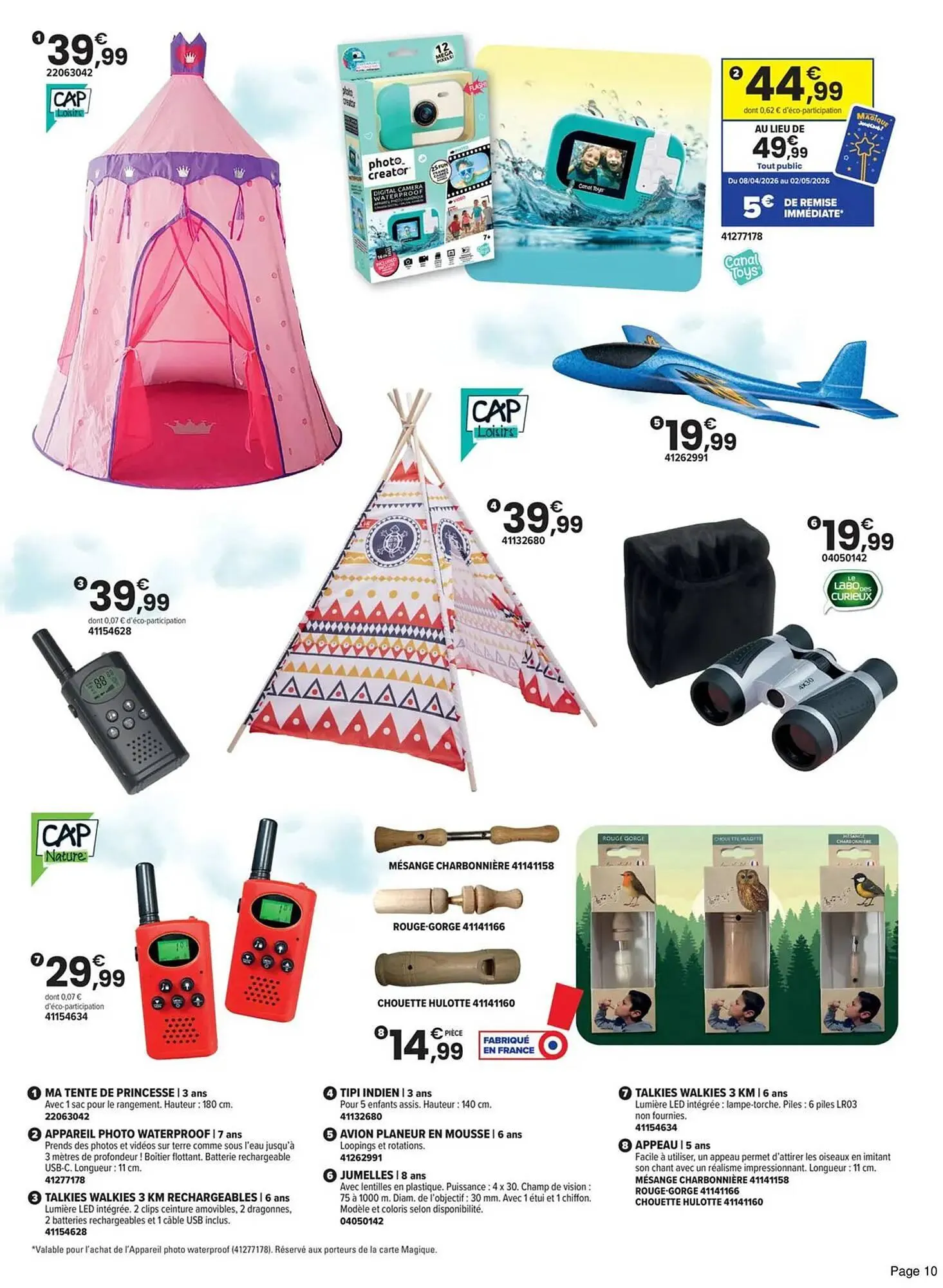 Catalogue JouéClub du 7 avril au 2 mai 2026 - Catalogue page 10