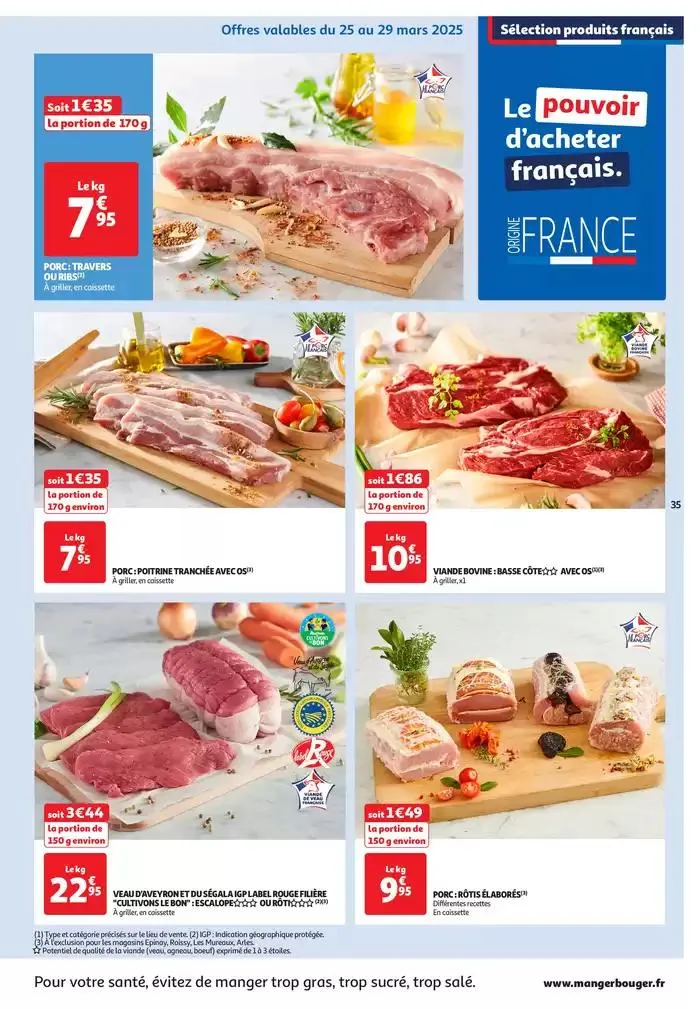 Les 25 jours Waaoh, spécial XXL  du 25 mars au 6 avril 2025 - Catalogue page 35