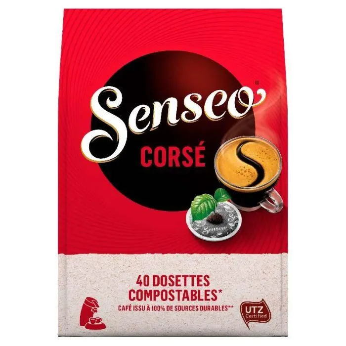 Dosettes SENSEO X40 Corsé