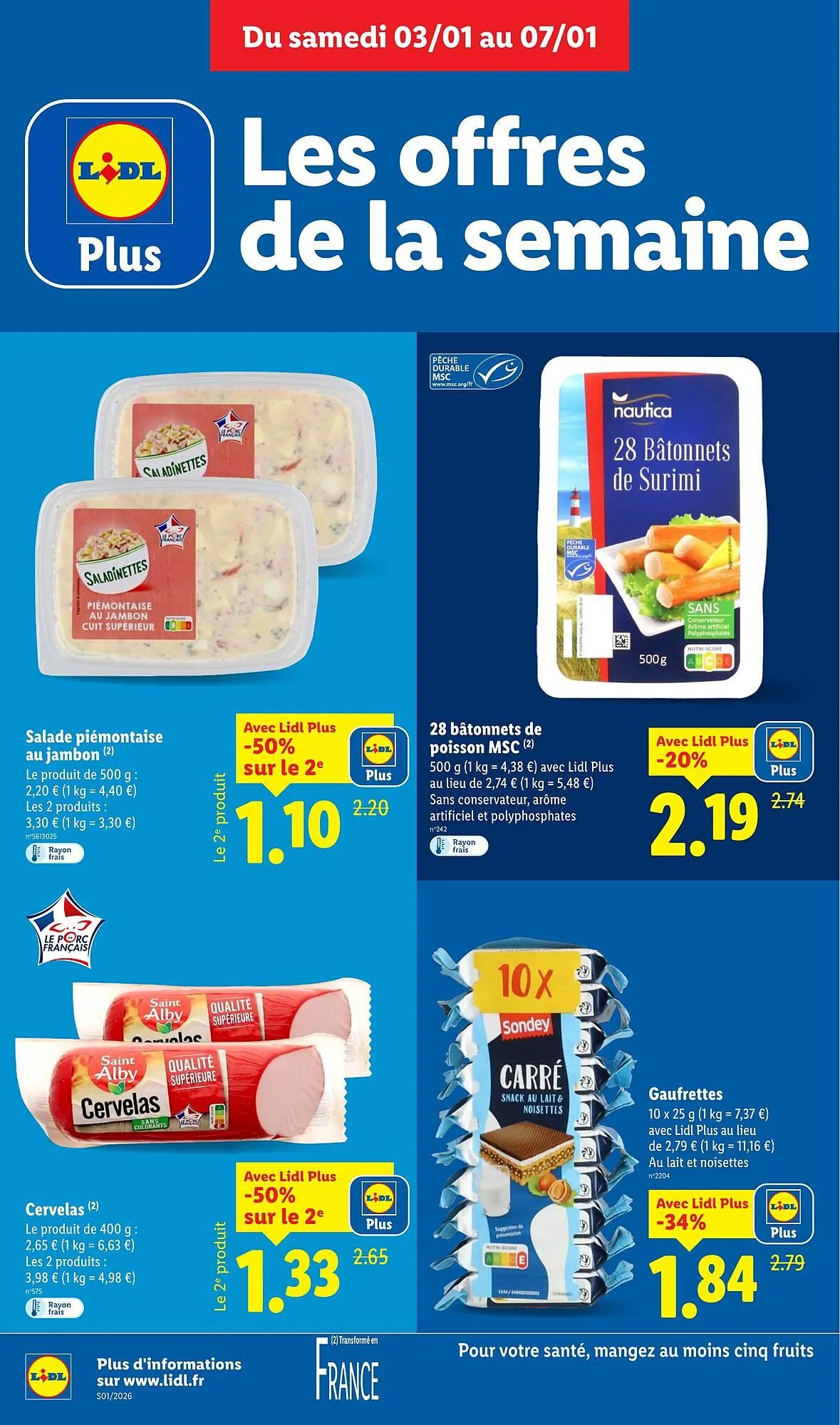 Catalogue Lidl du 3 janvier au 7 janvier 2026 - Catalogue page 10