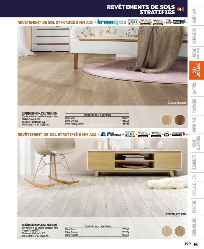 Guide produits 2024 du 15 mars au 31 décembre 2024 - Catalogue page 199