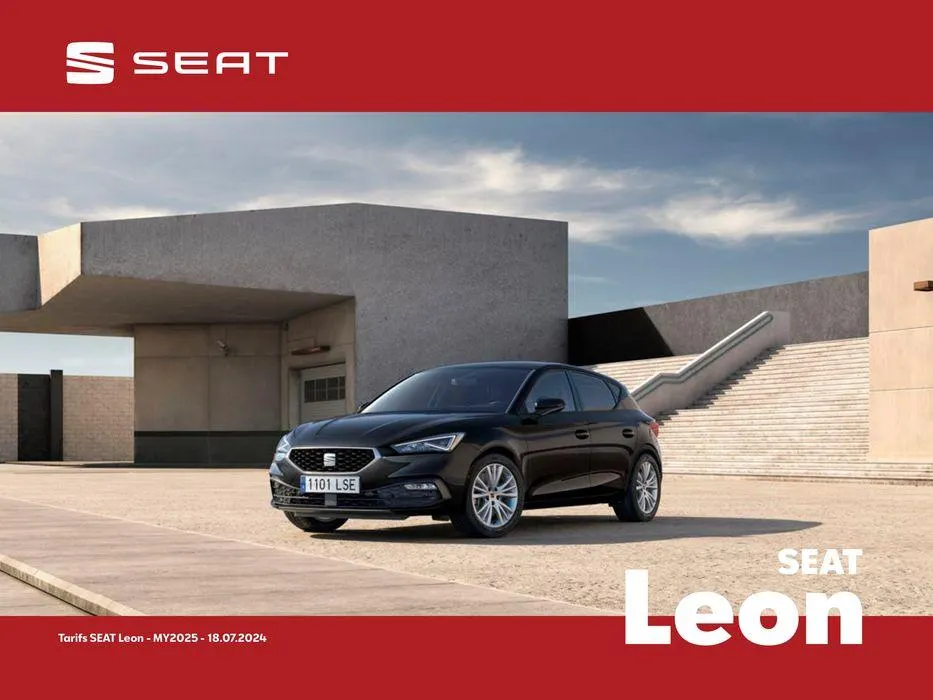 SEAT Leon 5 portes du 24 juillet au 24 juillet 2025 - Catalogue page 1