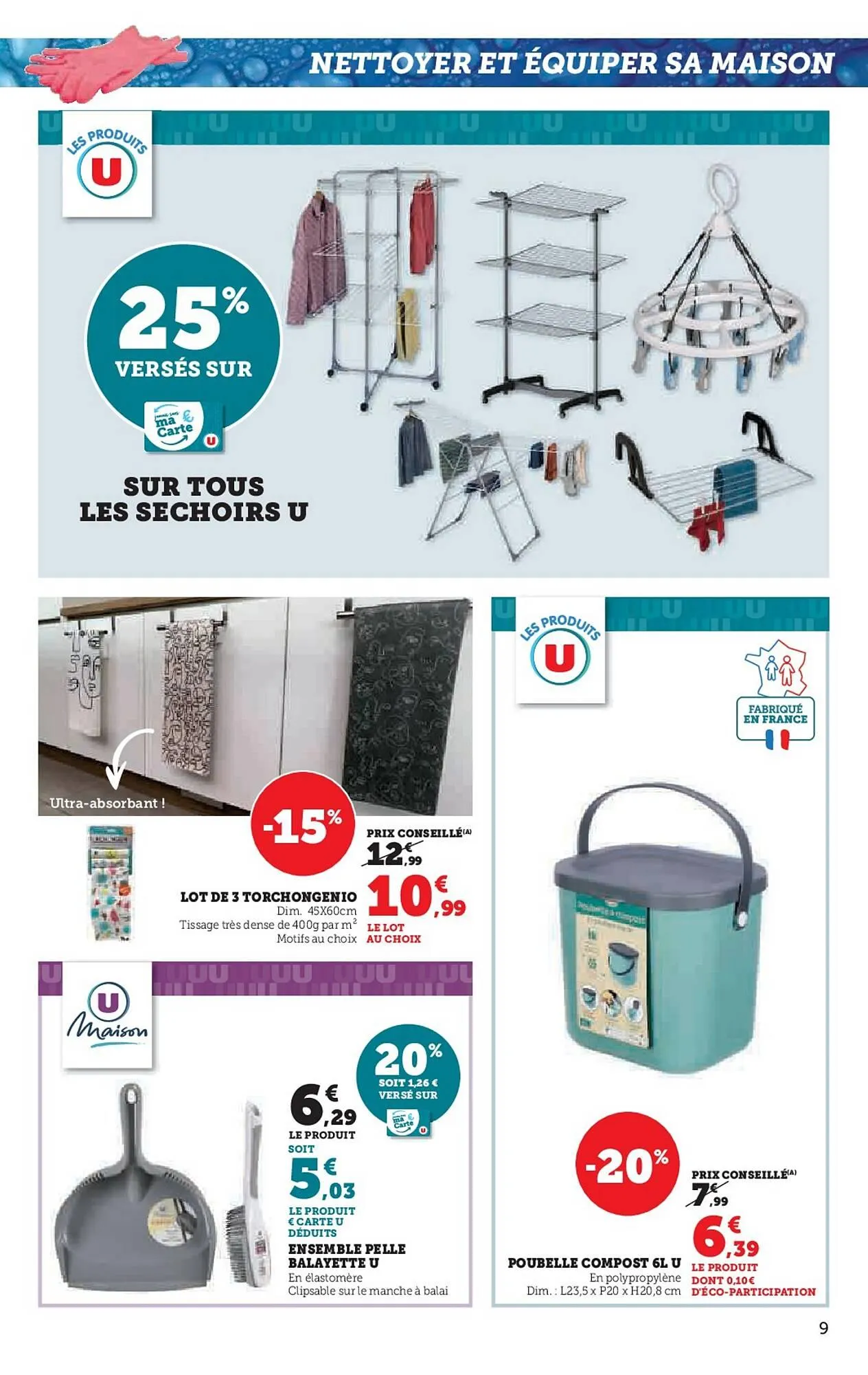 Catalogue Super U du 23 avril au 4 mai 2025 - Catalogue page 9