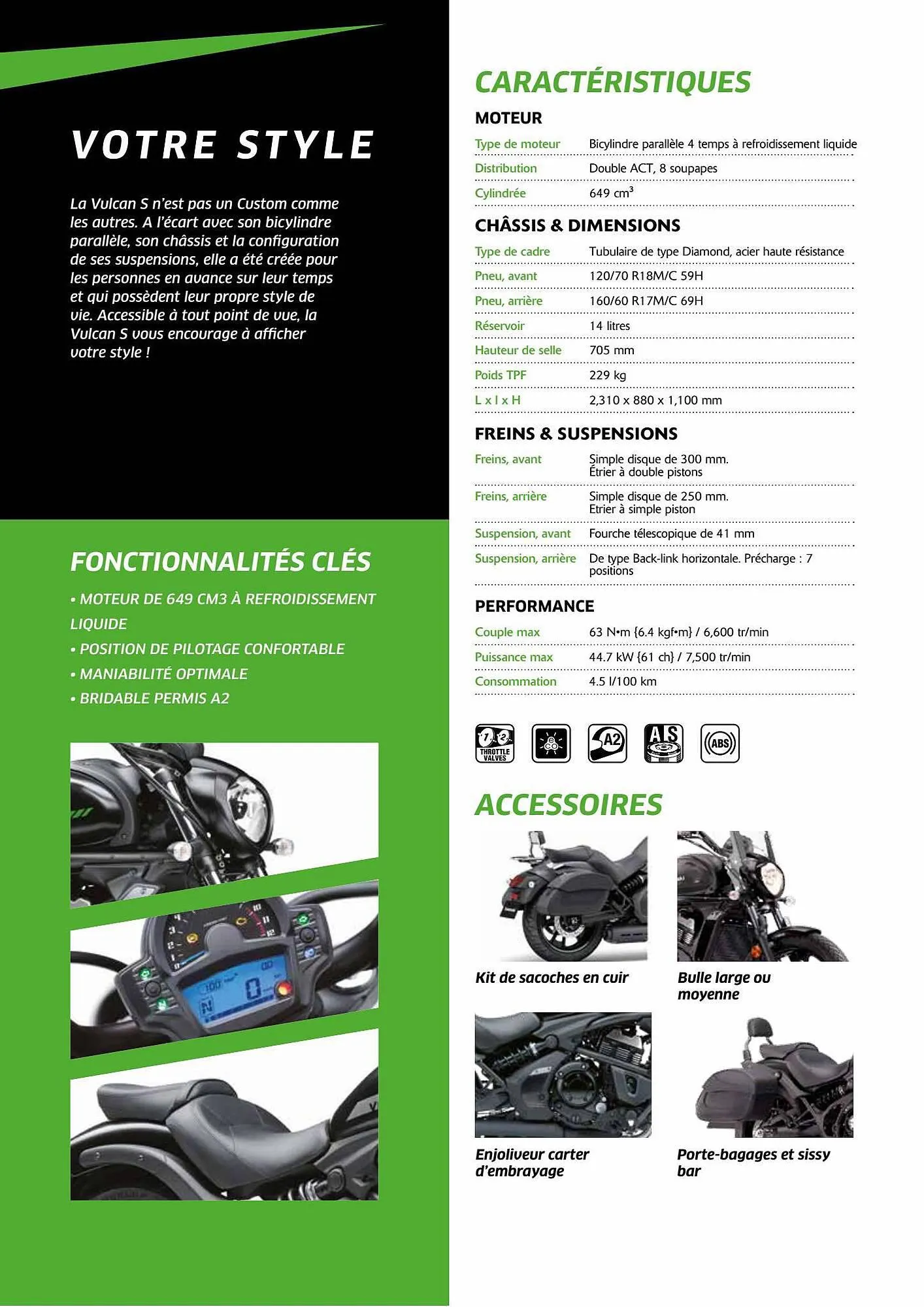 Catalogue Kawasaki du 18 mai au 18 mai 2024 - Catalogue page 45