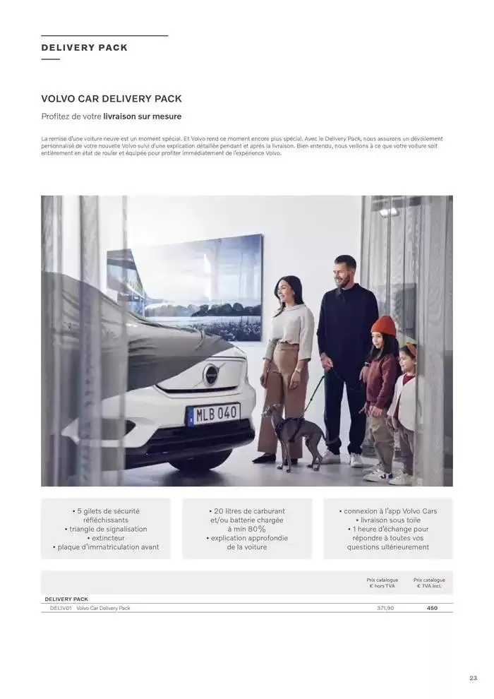 VOLVO XC60 du 7 janvier au 31 décembre 2025 - Catalogue page 23