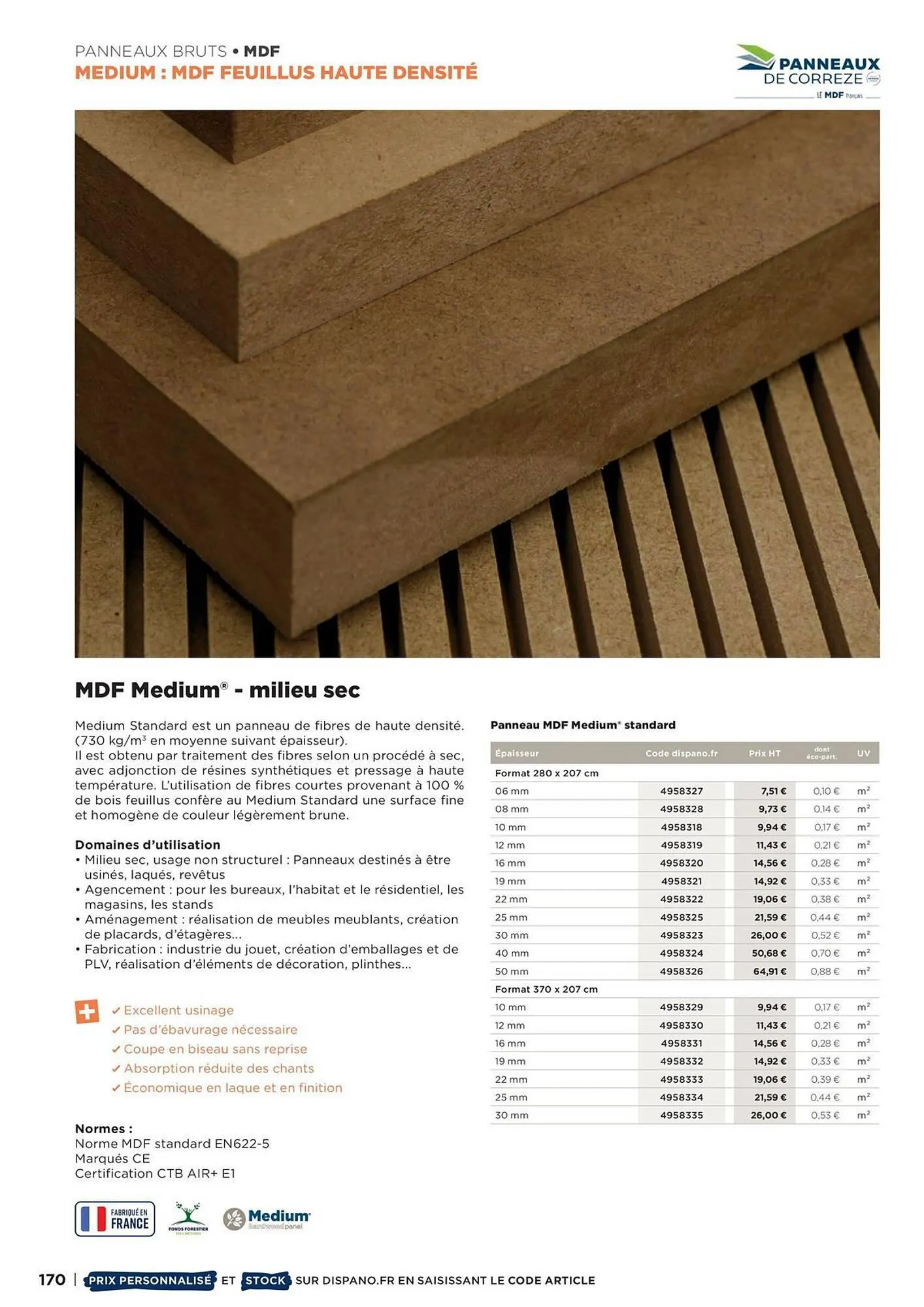 Catalogue Dispano du 8 avril au 31 décembre 2026 - Catalogue page 170
