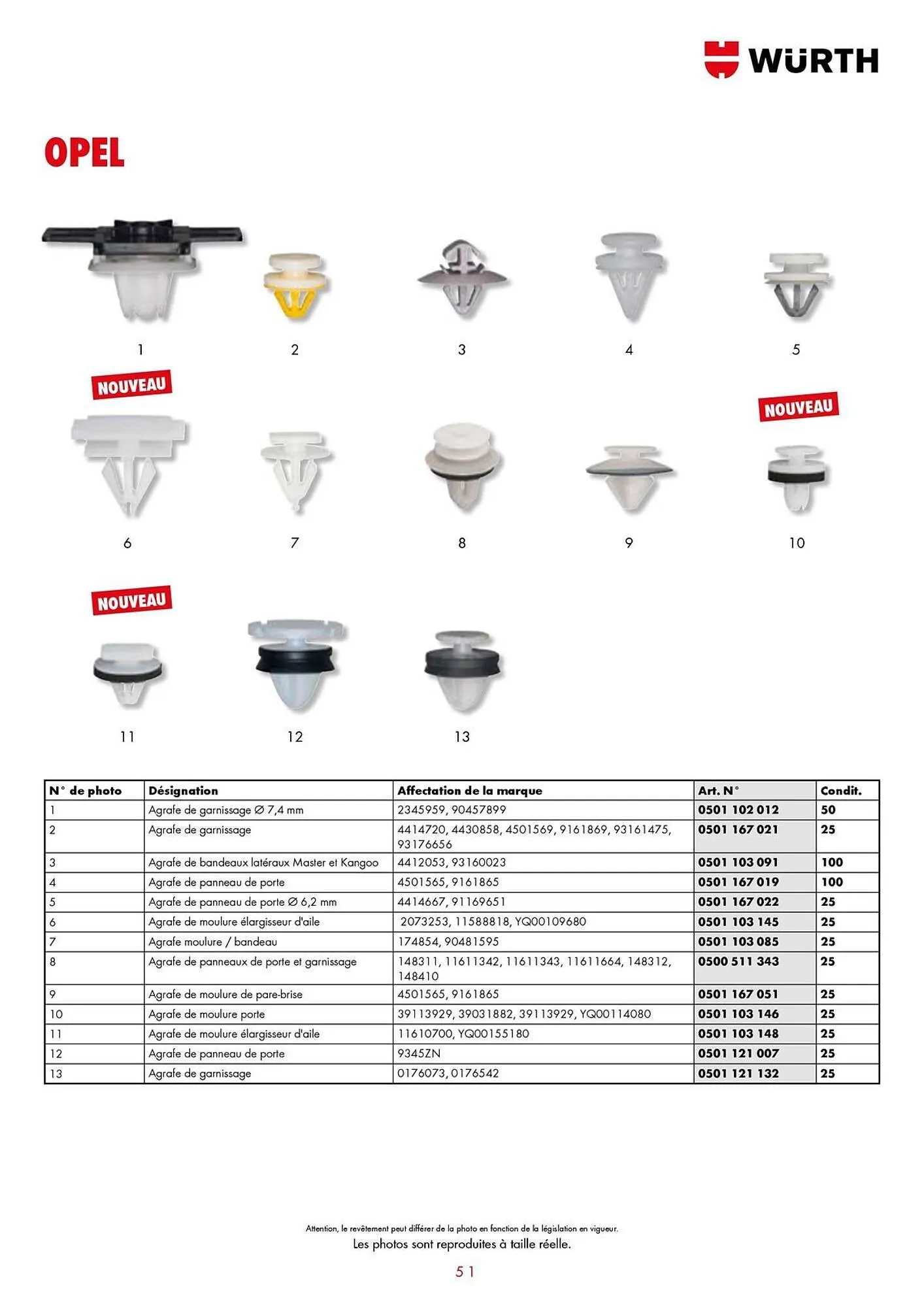 Würth Catalogue du 21 janvier au 31 décembre 2025 - Catalogue page 43