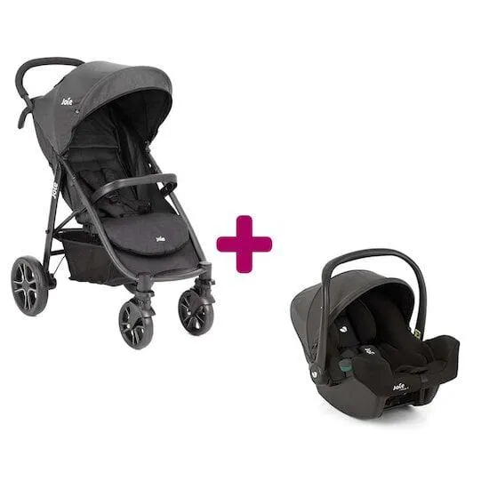 Poussette Litetrax E et coque I-Snug
