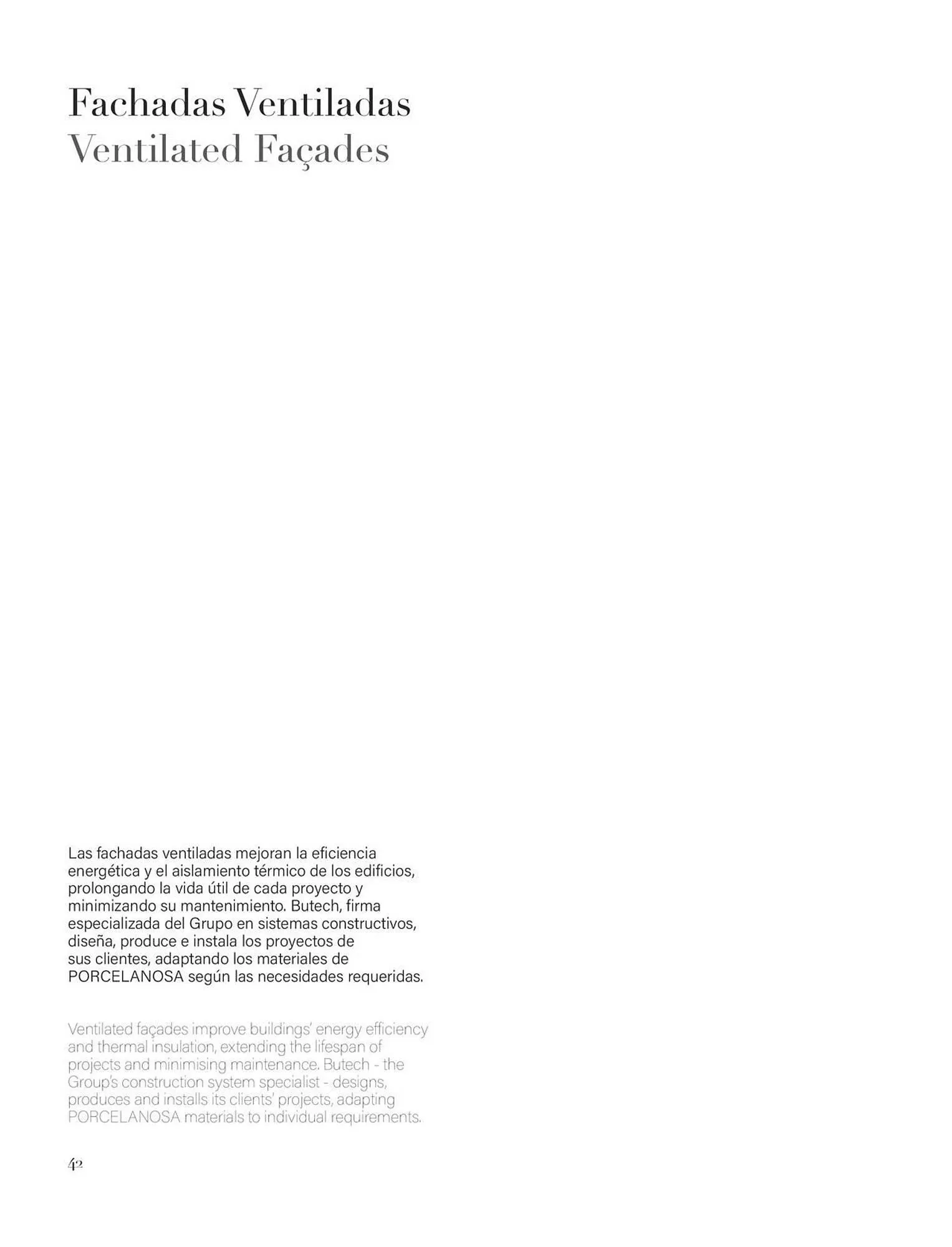 Catalogue Porcelanosa du 18 septembre au 31 décembre 2025 - Catalogue page 42