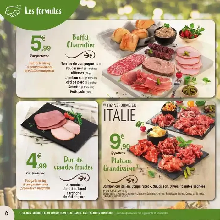 CARTE TRAITEUR PERMANENTE du 3 avril au 30 mars 2026 - Catalogue page 6