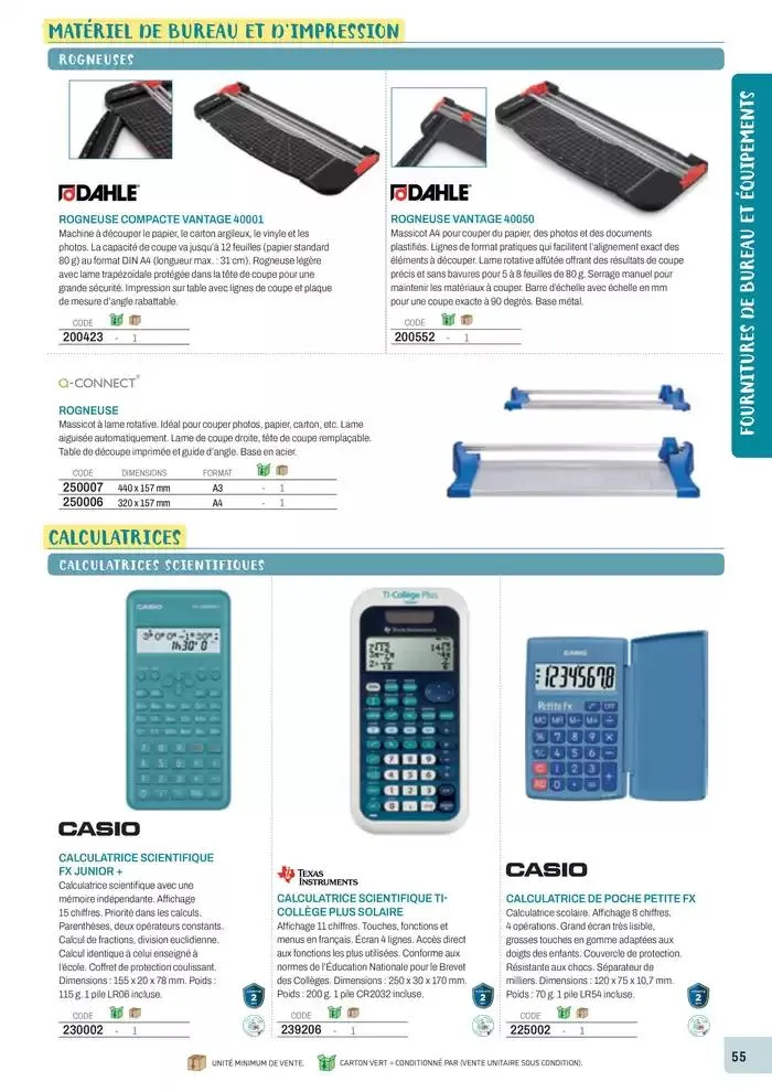 Nos Catalogues Thématiques du 1 janvier au 31 décembre 2025 - Catalogue page 57