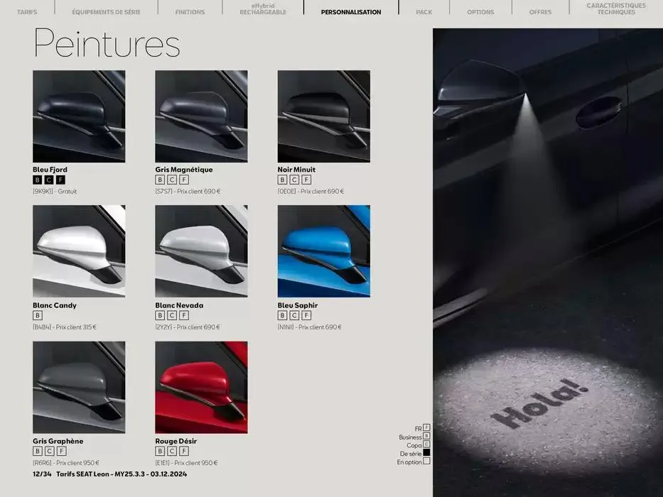 SEAT Leon 5 portes du 4 décembre au 4 décembre 2025 - Catalogue page 12