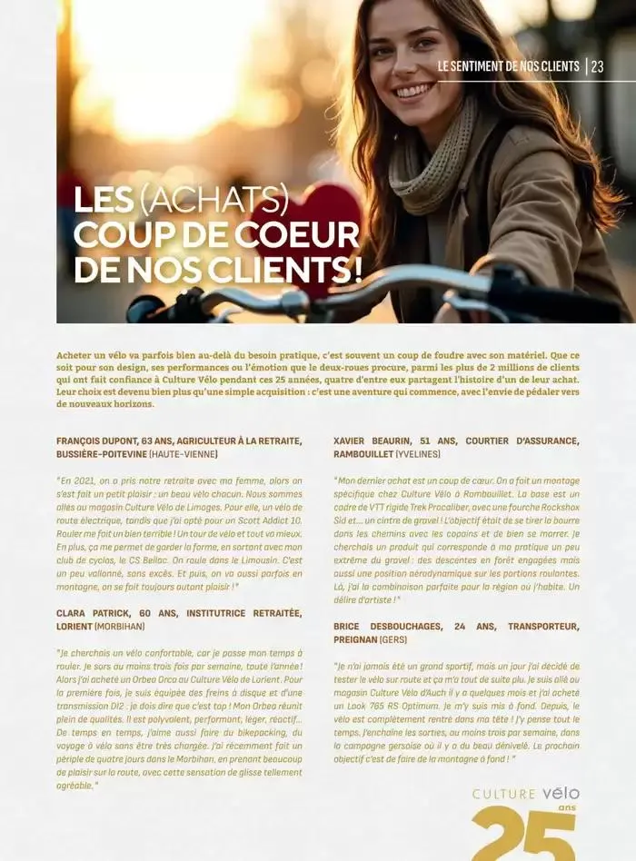 Collection 2025 du 2 mai au 31 décembre 2025 - Catalogue page 23
