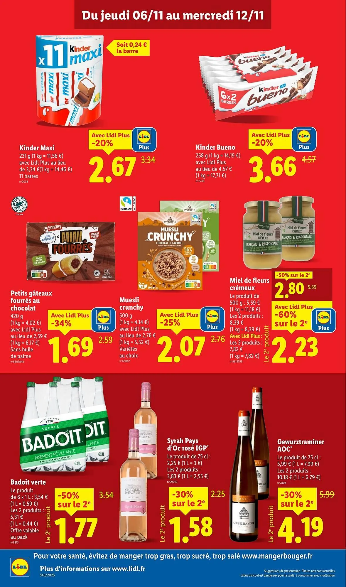 Catalogue Lidl du 6 novembre au 12 novembre 2025 - Catalogue page 14