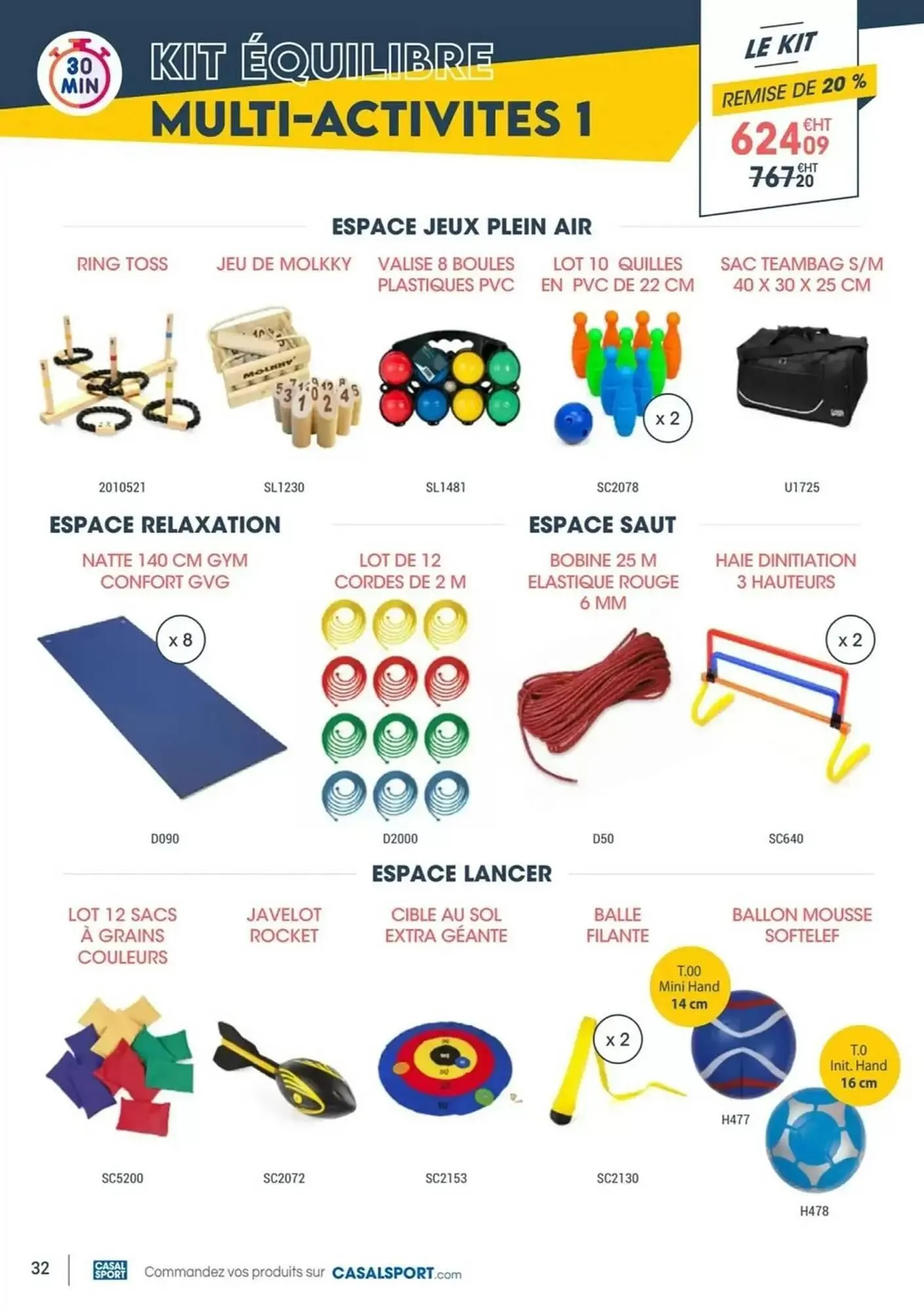 Catalogue Casal Sport du 15 avril au 31 mai 2026 - Catalogue page 32