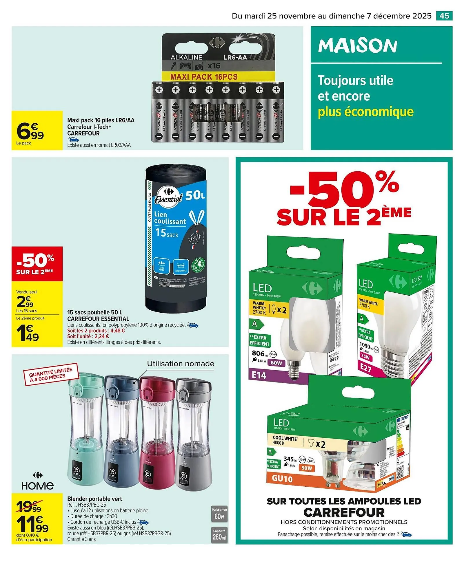 Catalogue Carrefour Market du 25 novembre au 7 décembre 2025 - Catalogue page 47