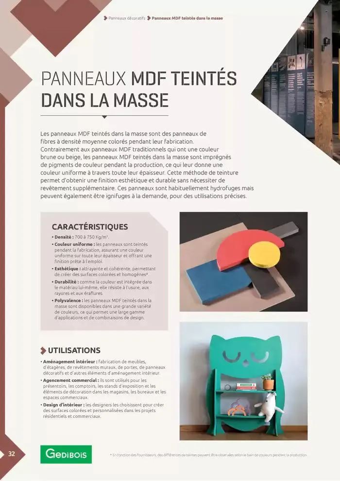 Aménagents Intérieurs du 9 décembre au 9 juin 2025 - Catalogue page 32