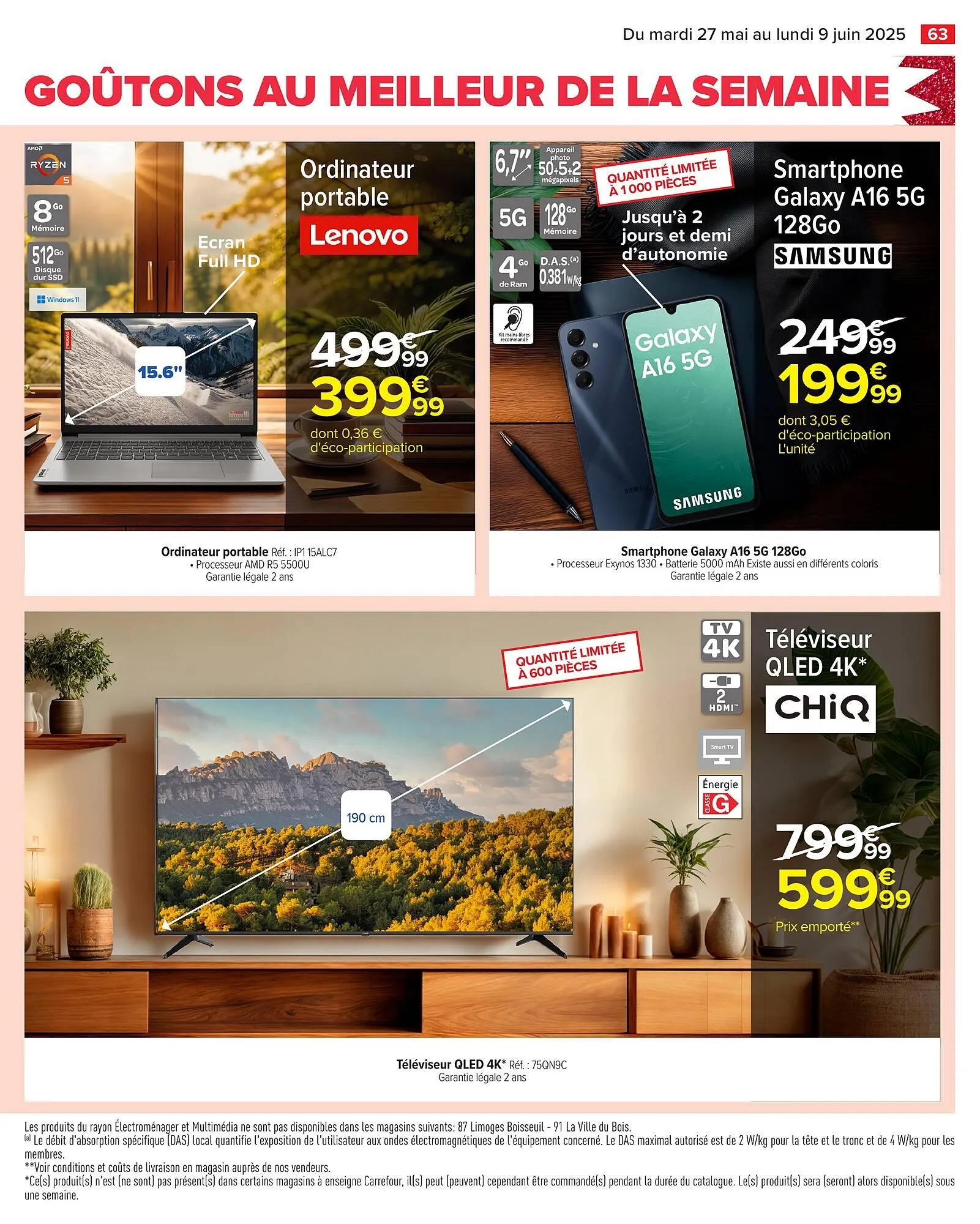 Catalogue Carrefour du 27 mai au 9 juin 2025 - Catalogue page 65