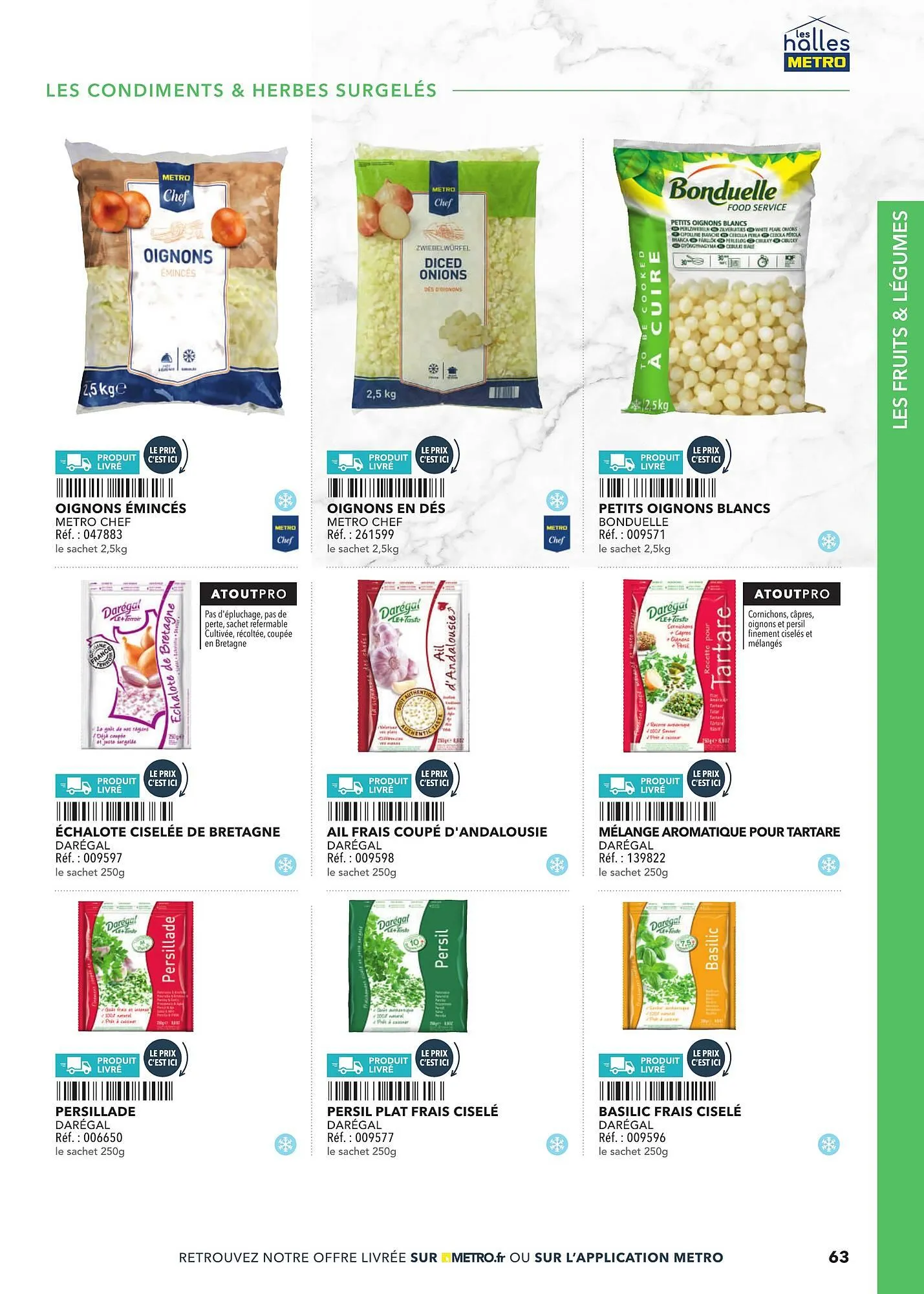 Catalogue METRO du 2 mars au 31 décembre 2025 - Catalogue page 63