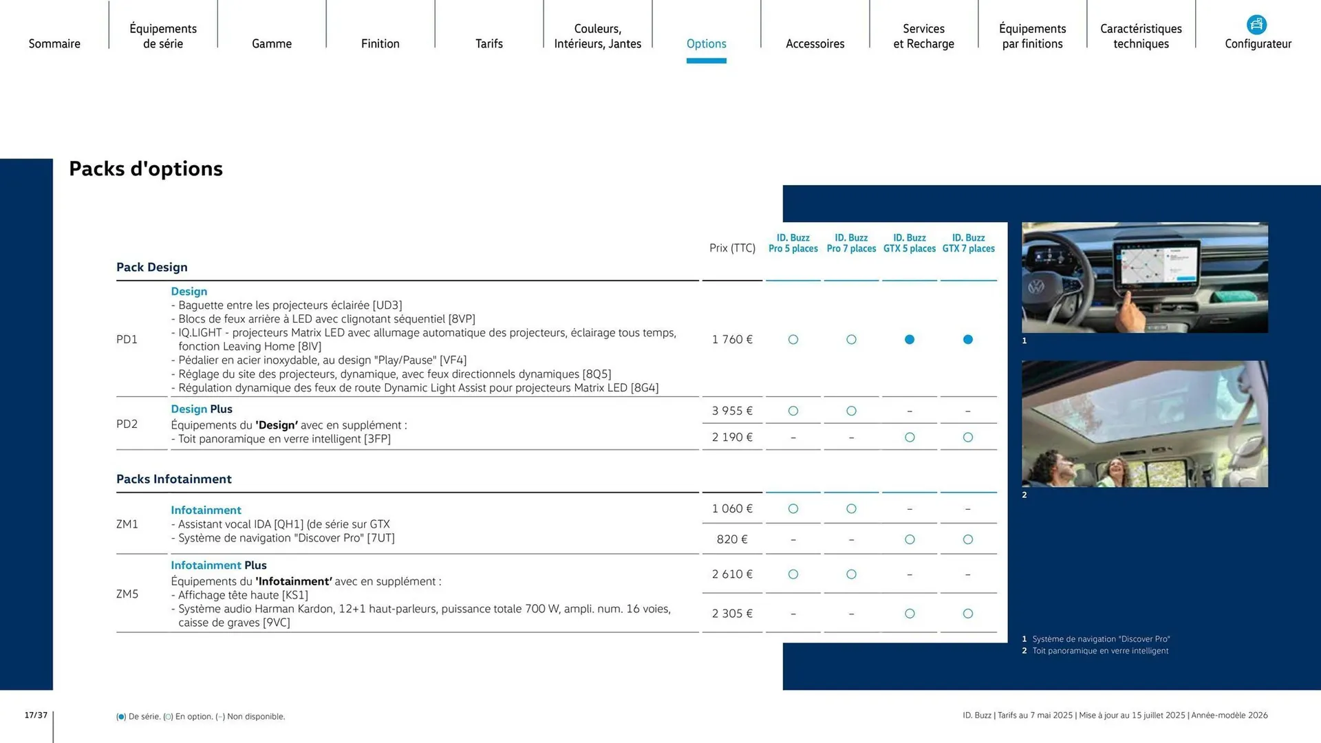 Catalogue Volkswagen du 7 août au 31 mars 2026 - Catalogue page 17