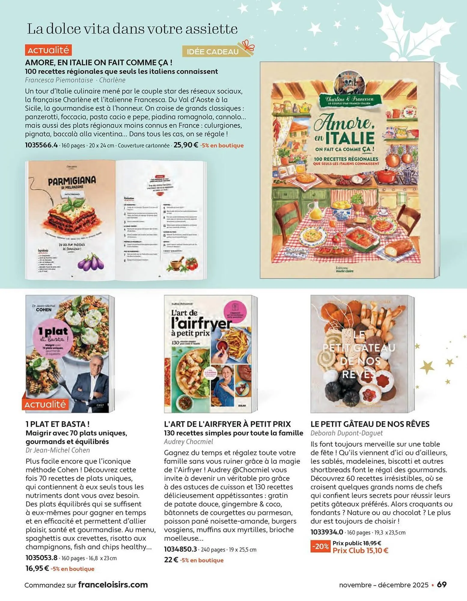Catalogue France Loisirs du 3 novembre au 31 décembre 2025 - Catalogue page 69