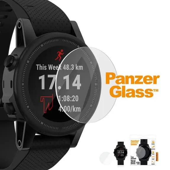 Protecteur d'écran en verre trempé PanzerGlass SmartWatch 34 mm pour Garmin Forerunner 645 - 645/Music