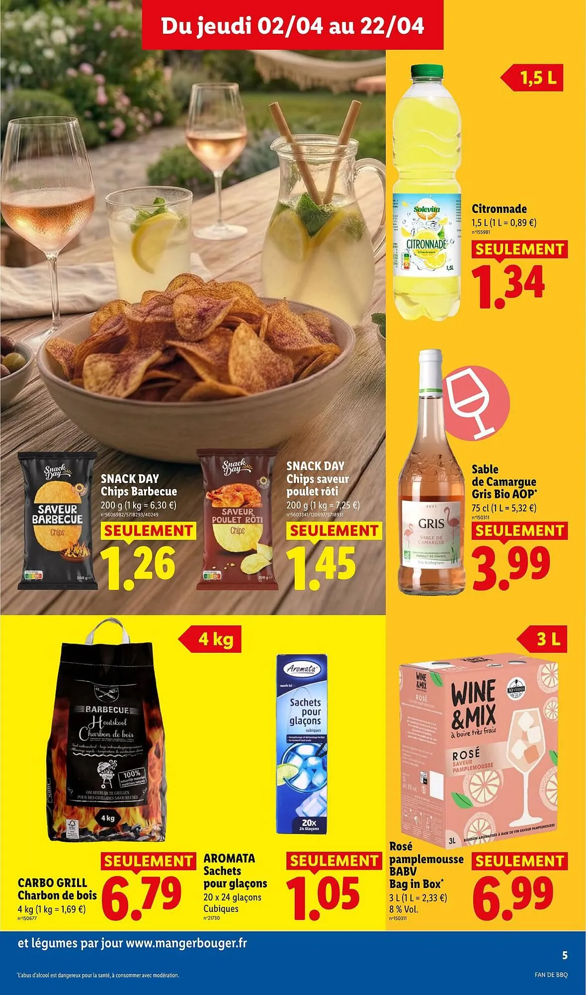 Catalogue Lidl du 2 avril au 22 avril 2026 - Catalogue page 5