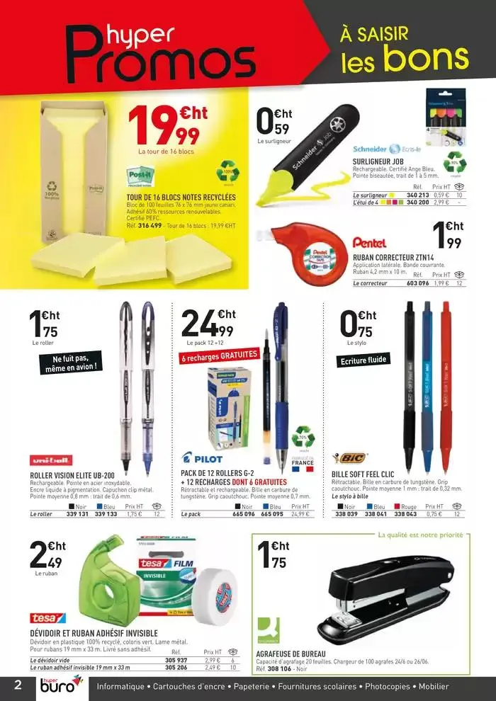 Nos Promotions du 3 mars au 30 avril 2025 - Catalogue page 2