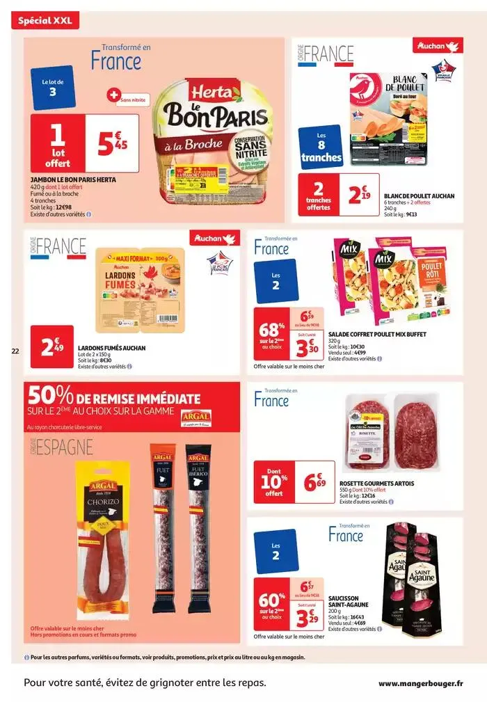Les 25 jours Waaoh, spécial XXL du 25 mars au 6 avril 2025 - Catalogue page 22