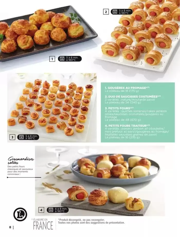 CARTE TRAITEUR PERMANENTE - MIXTE du 9 mai au 31 décembre 2025 - Catalogue page 8