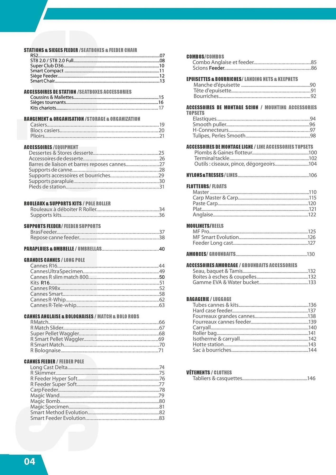 Catalogue Pacific Pêche du 30 septembre au 30 décembre 2025 - Catalogue page 4