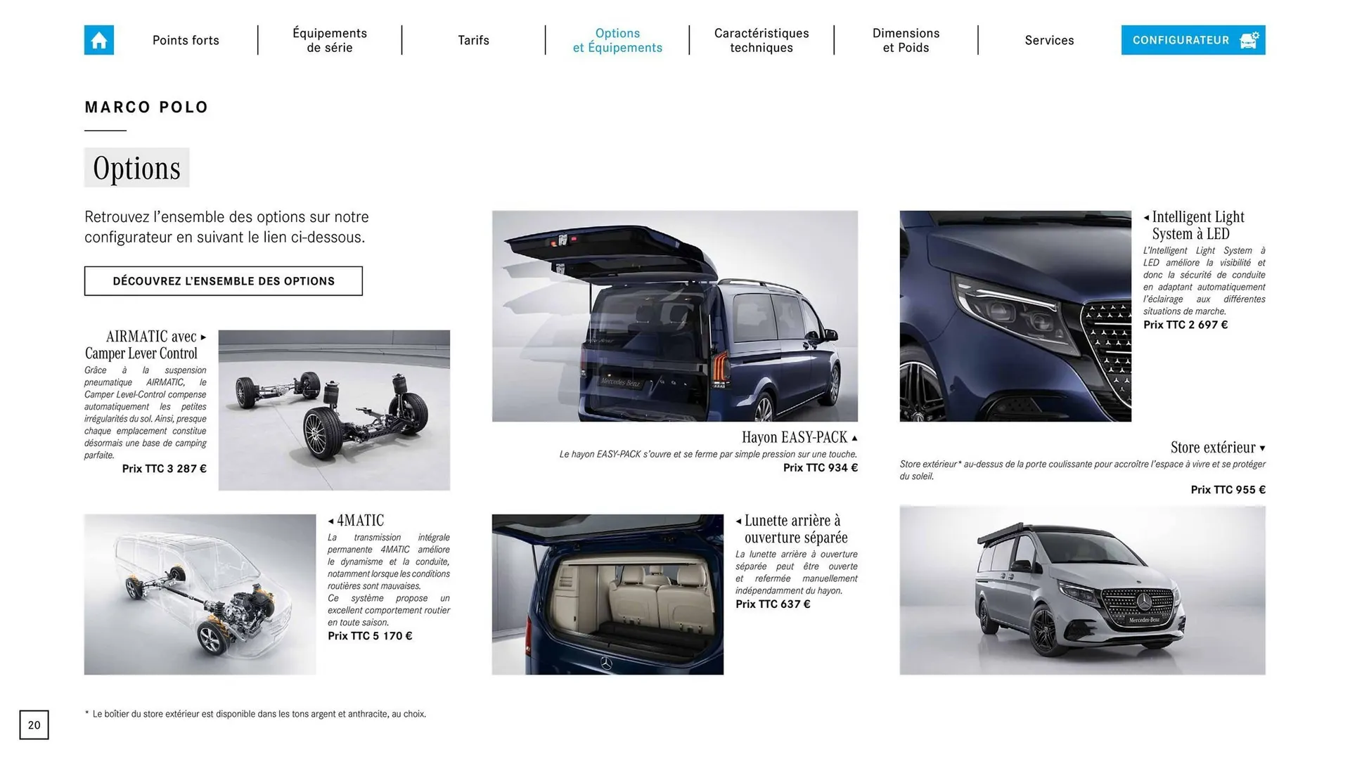 Catalogue Mercedes-Benz du 3 septembre au 3 septembre 2026 - Catalogue page 20