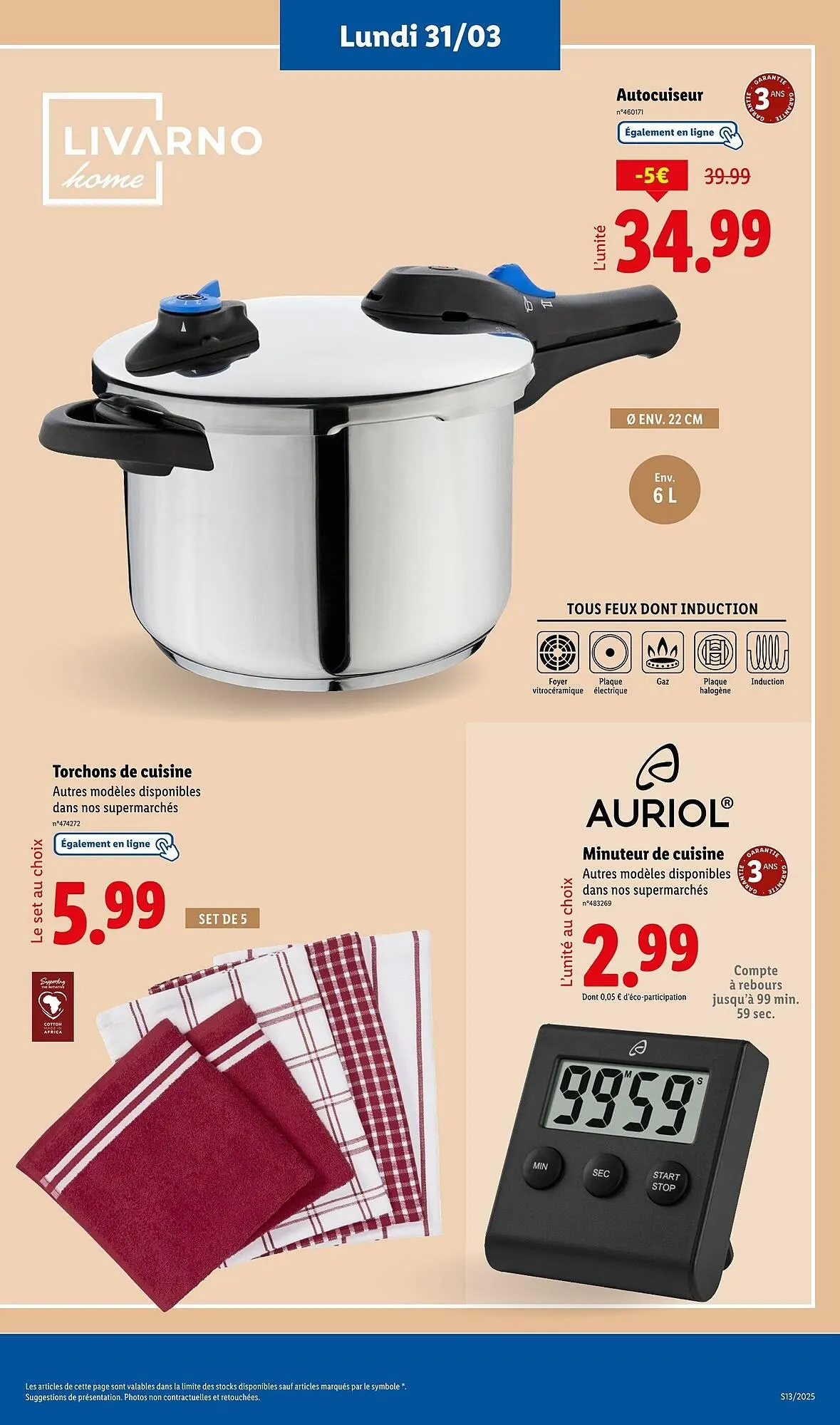 Catalogue Lidl du 31 mars au 3 avril 2025 - Catalogue page 17