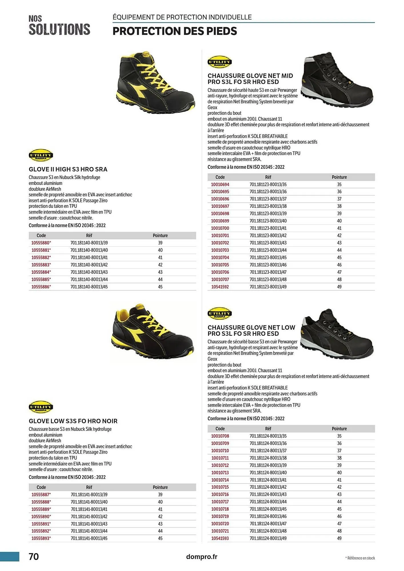 Catalogue DomPro du 23 janvier au 1 janvier 2027 - Catalogue page 70
