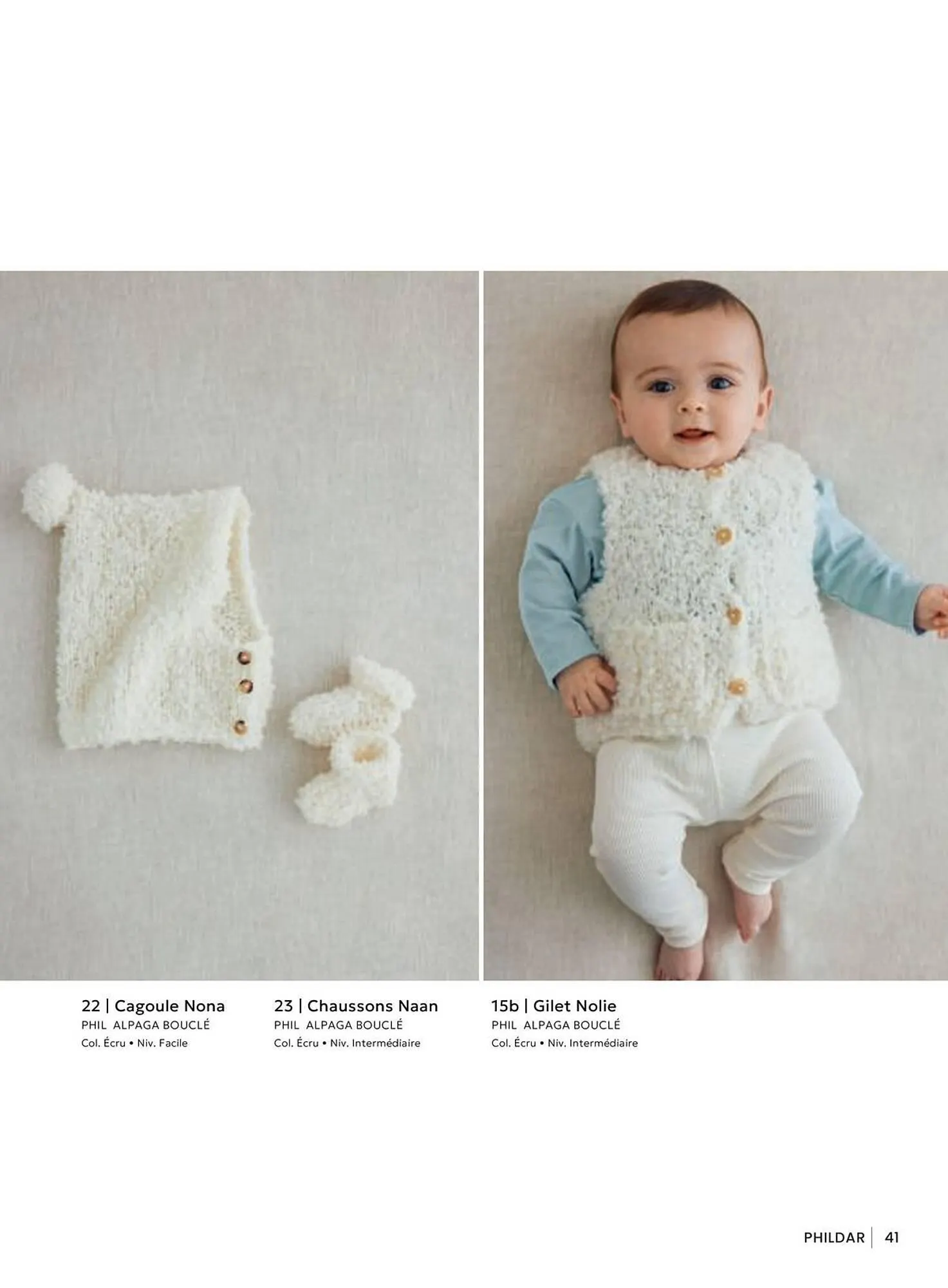 Catalogue Phildar du 2 juillet au 31 décembre 2025 - Catalogue page 41