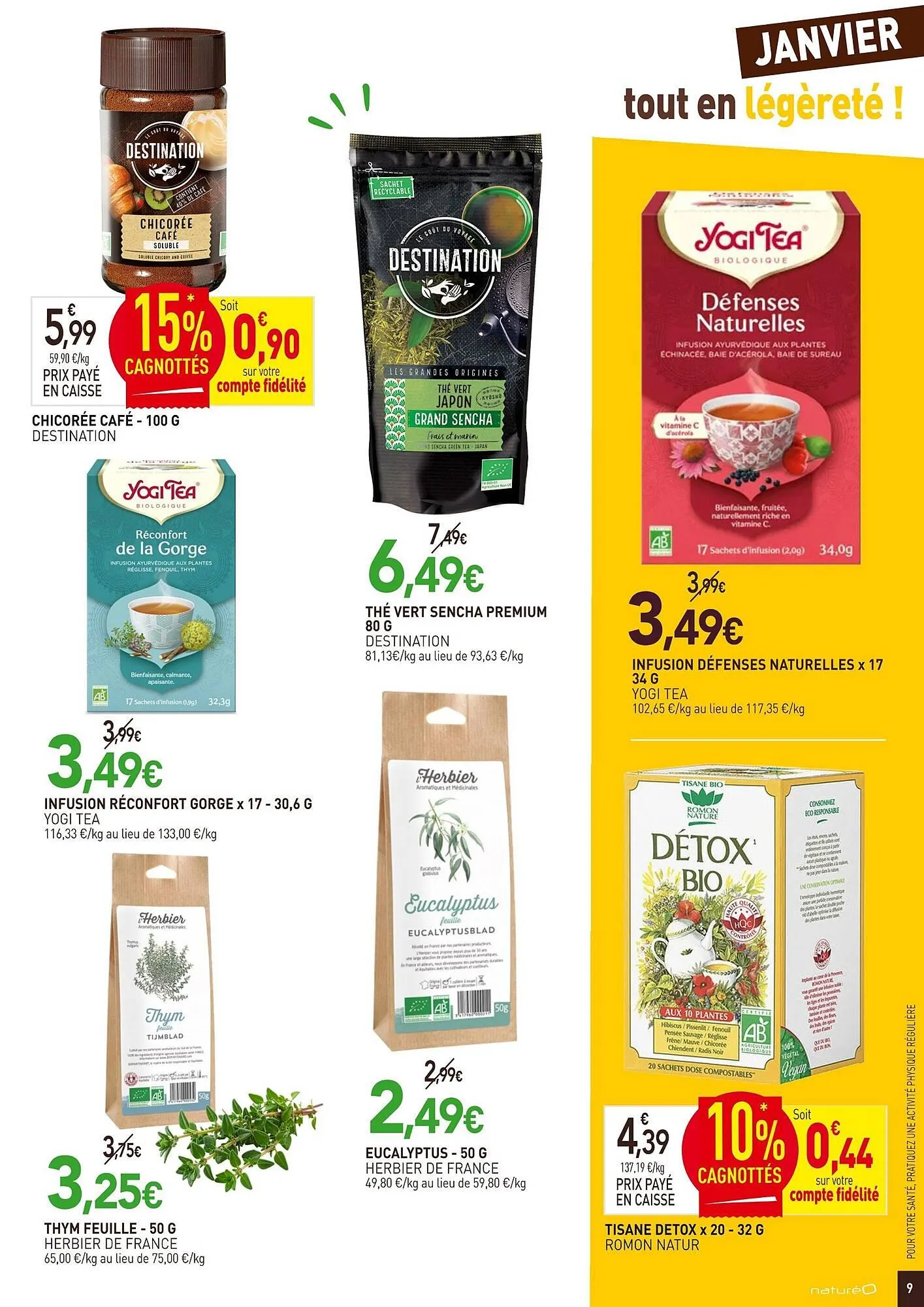 Catalogue naturéO du 7 janvier au 1 février 2026 - Catalogue page 9