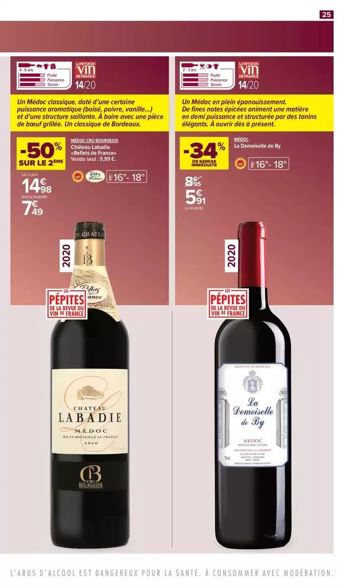 FOIRE AUX VINS, LE GUIDE DES BONS PLANS du 11 mars au 23 mars 2025 - Catalogue page 25