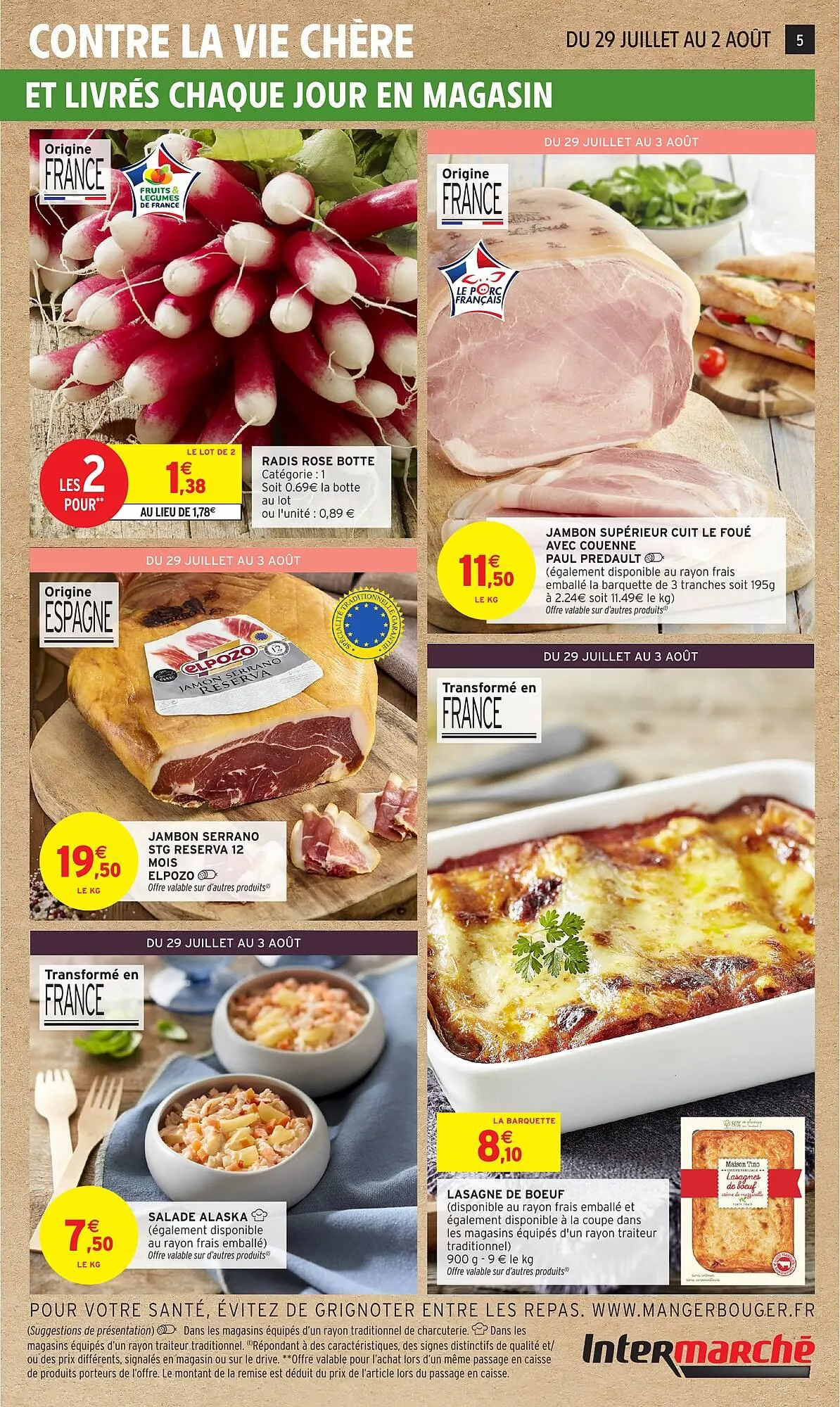 Catalogue Intermarché du 29 juillet au 10 août 2025 - Catalogue page 5
