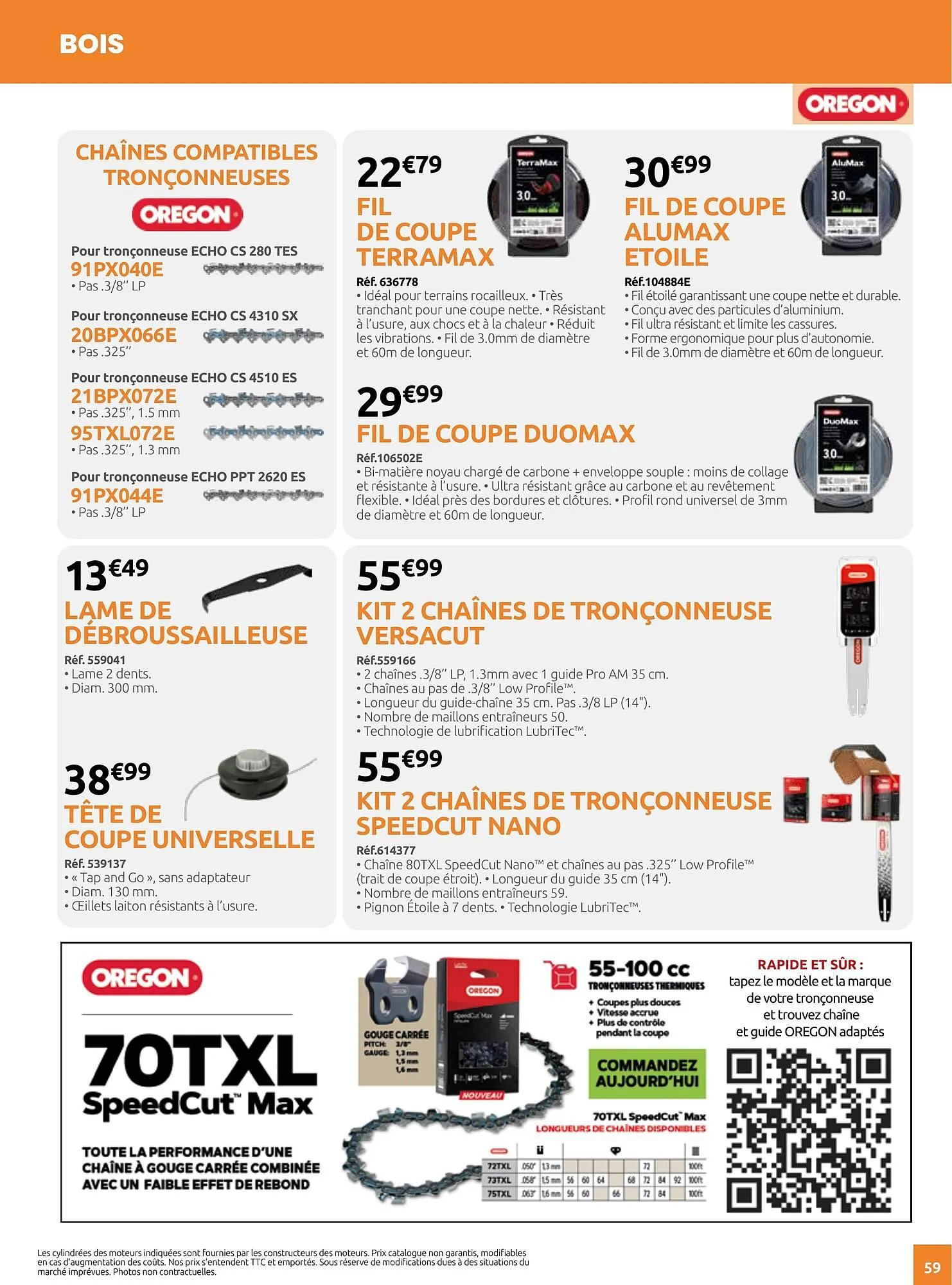 Catalogue Verts Loisirs du 18 mars au 30 mai 2026 - Catalogue page 59