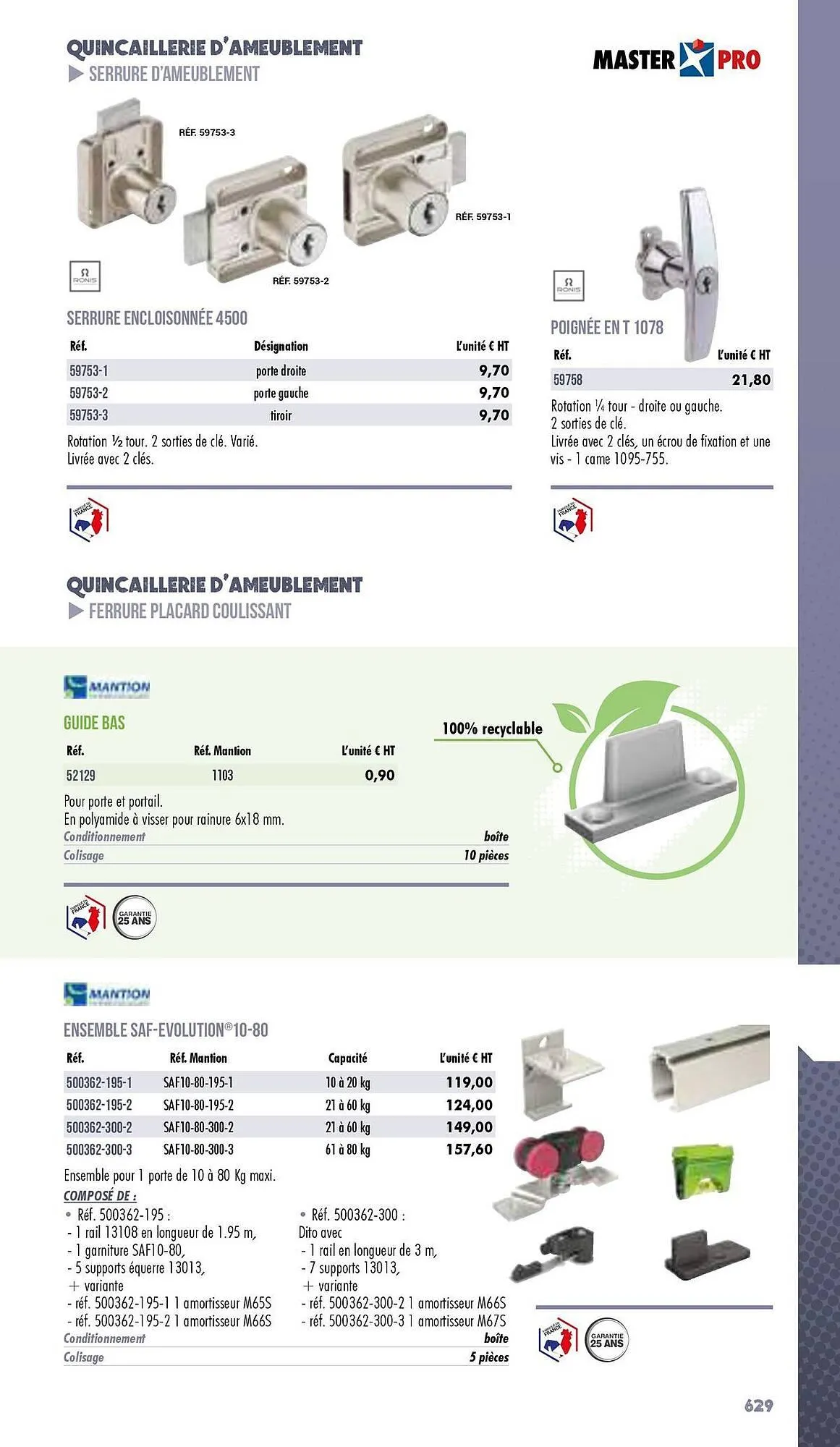 Catalogue Master Pro du 3 janvier au 31 décembre 2025 - Catalogue page 631