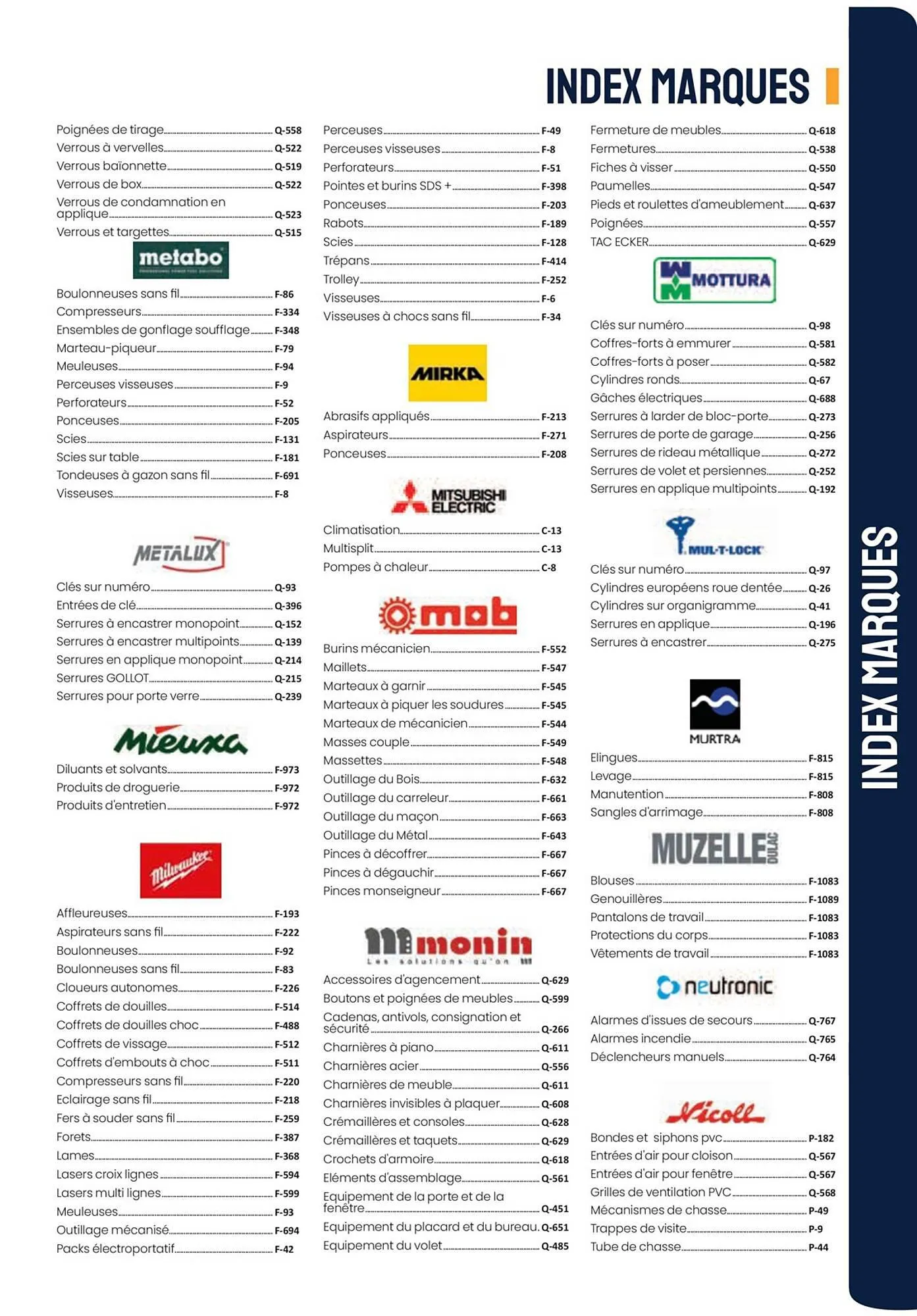 Catalogue Au Forum du Bâtiment du 4 mai au 30 septembre 2023 - Catalogue page 61
