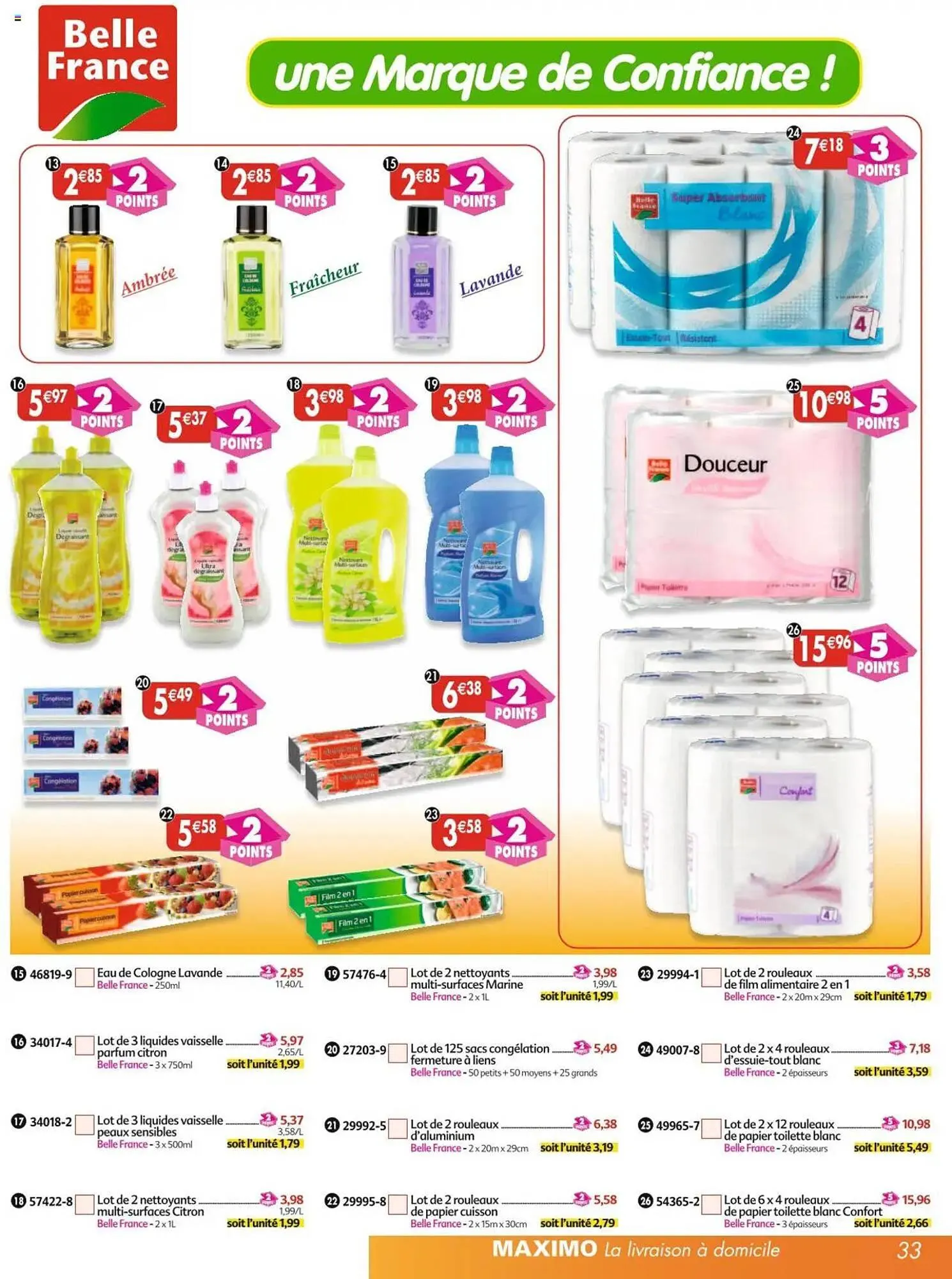 Catalogue Maximo du 12 mai au 8 juin 2025 - Catalogue page 33