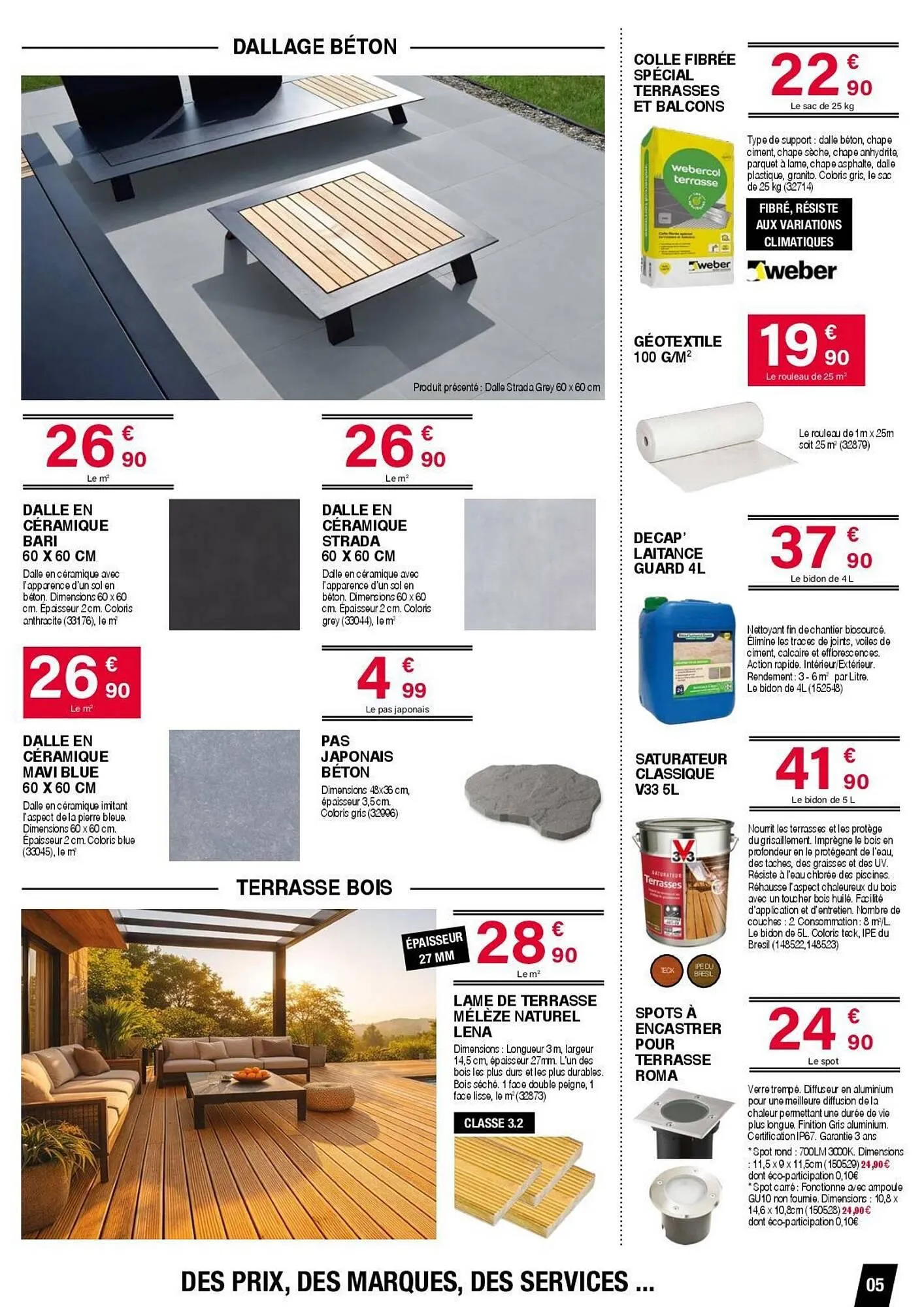 Catalogue Chretien Matériaux du 11 mars au 4 avril 2026 - Catalogue page 5