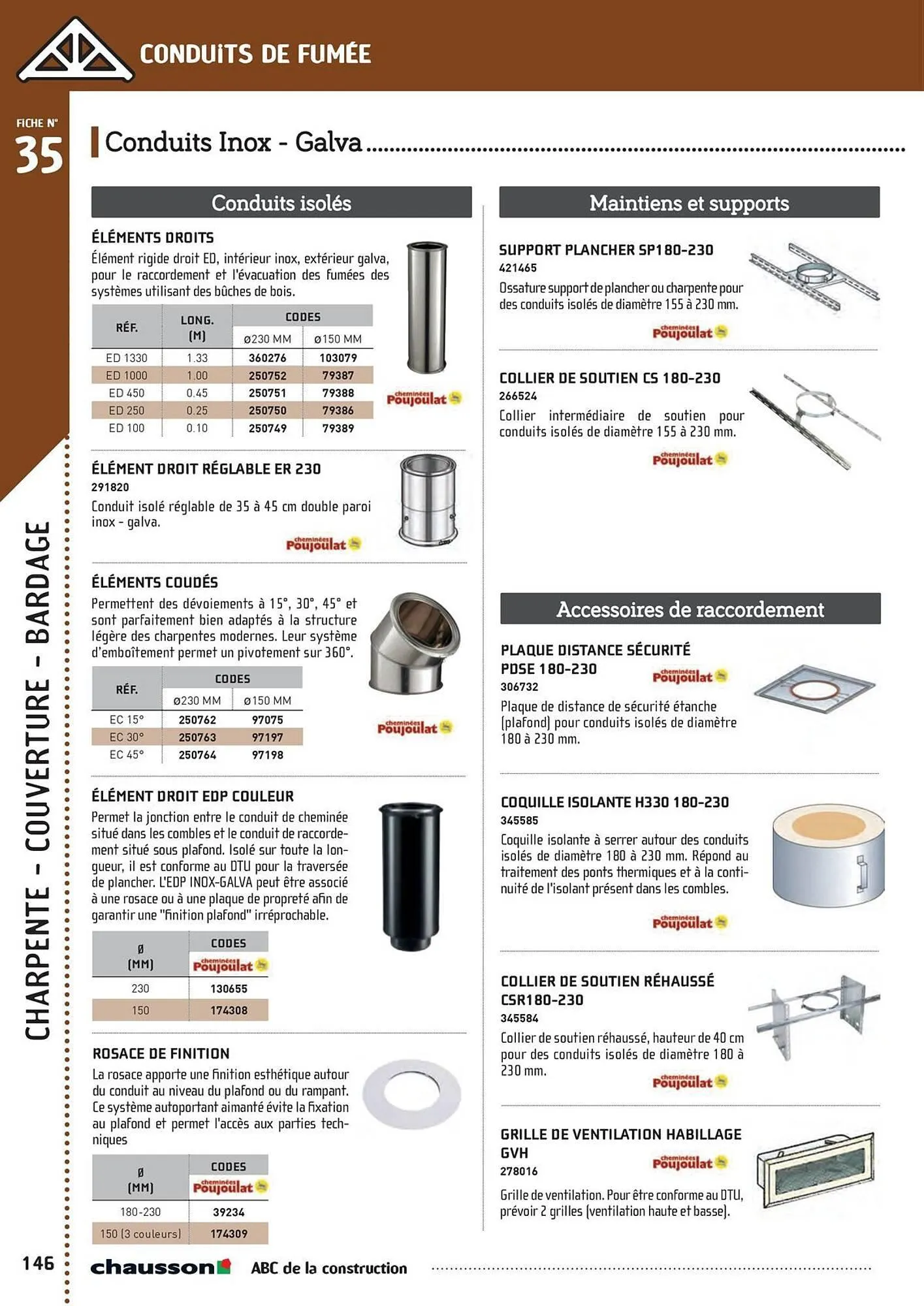 Catalogue Chausson Matériaux du 2 mai au 31 décembre 2025 - Catalogue page 148