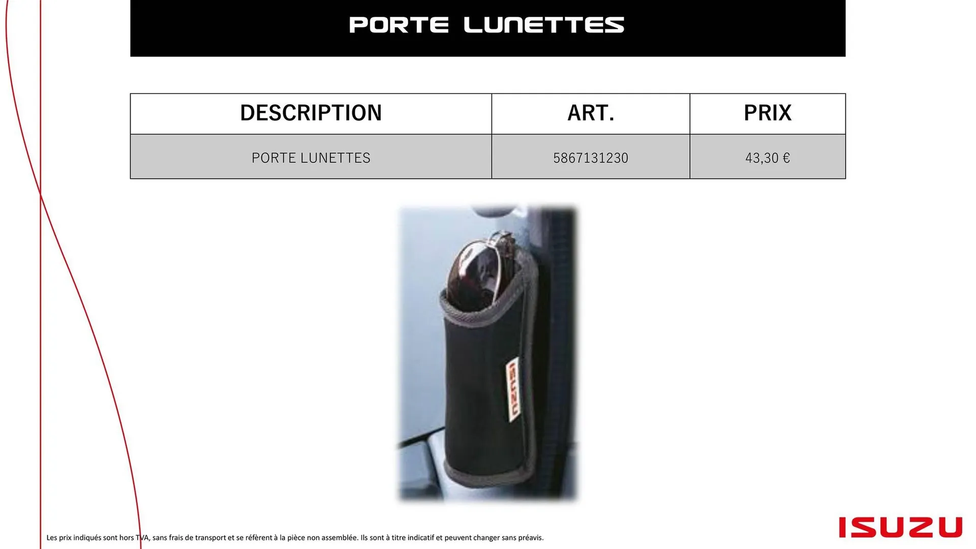 Catalogue Isuzu du 11 novembre au 30 avril 2026 - Catalogue page 27